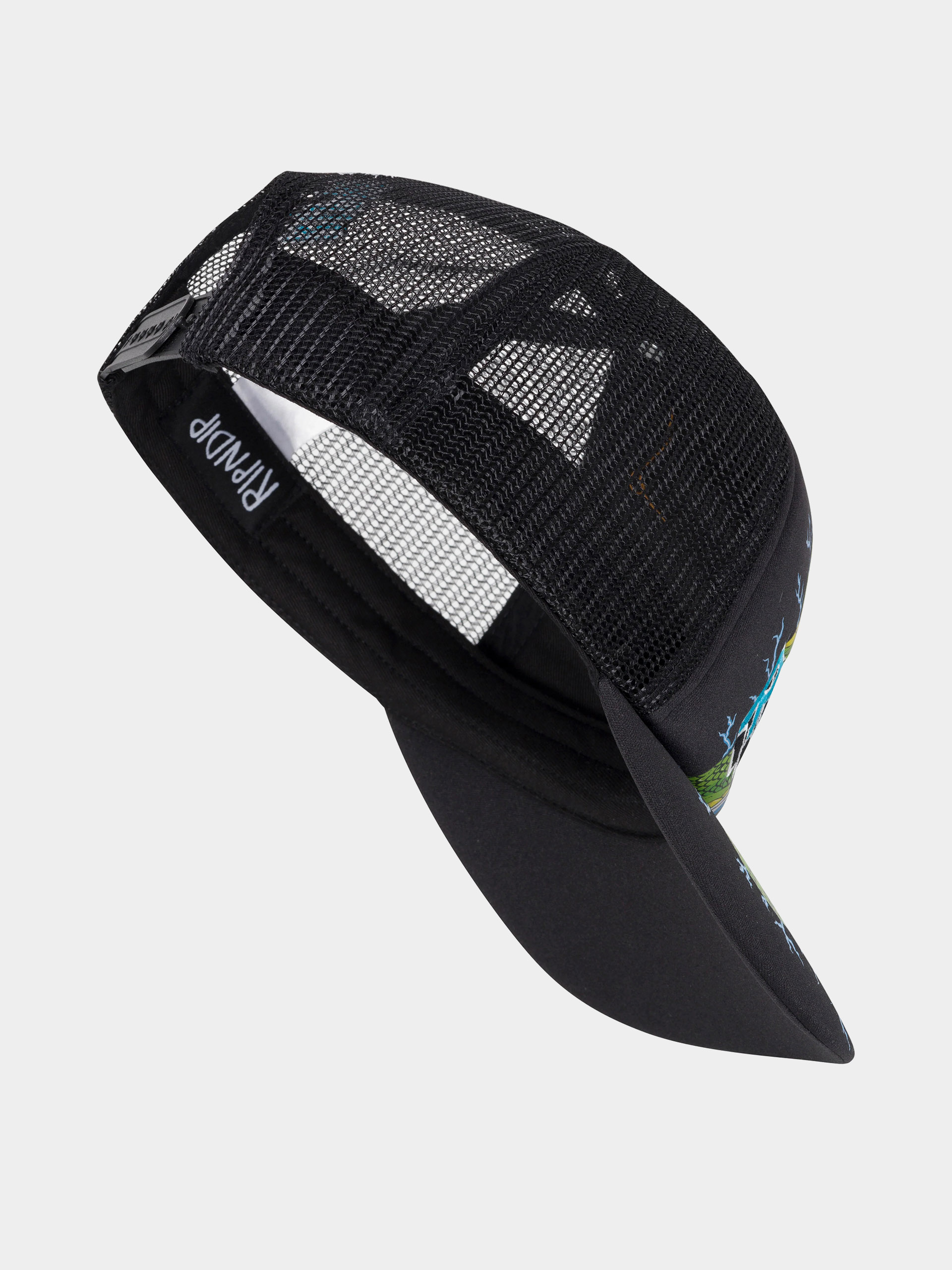Kšiltovka  RipNDip Skull And Bones Trucker (black)
