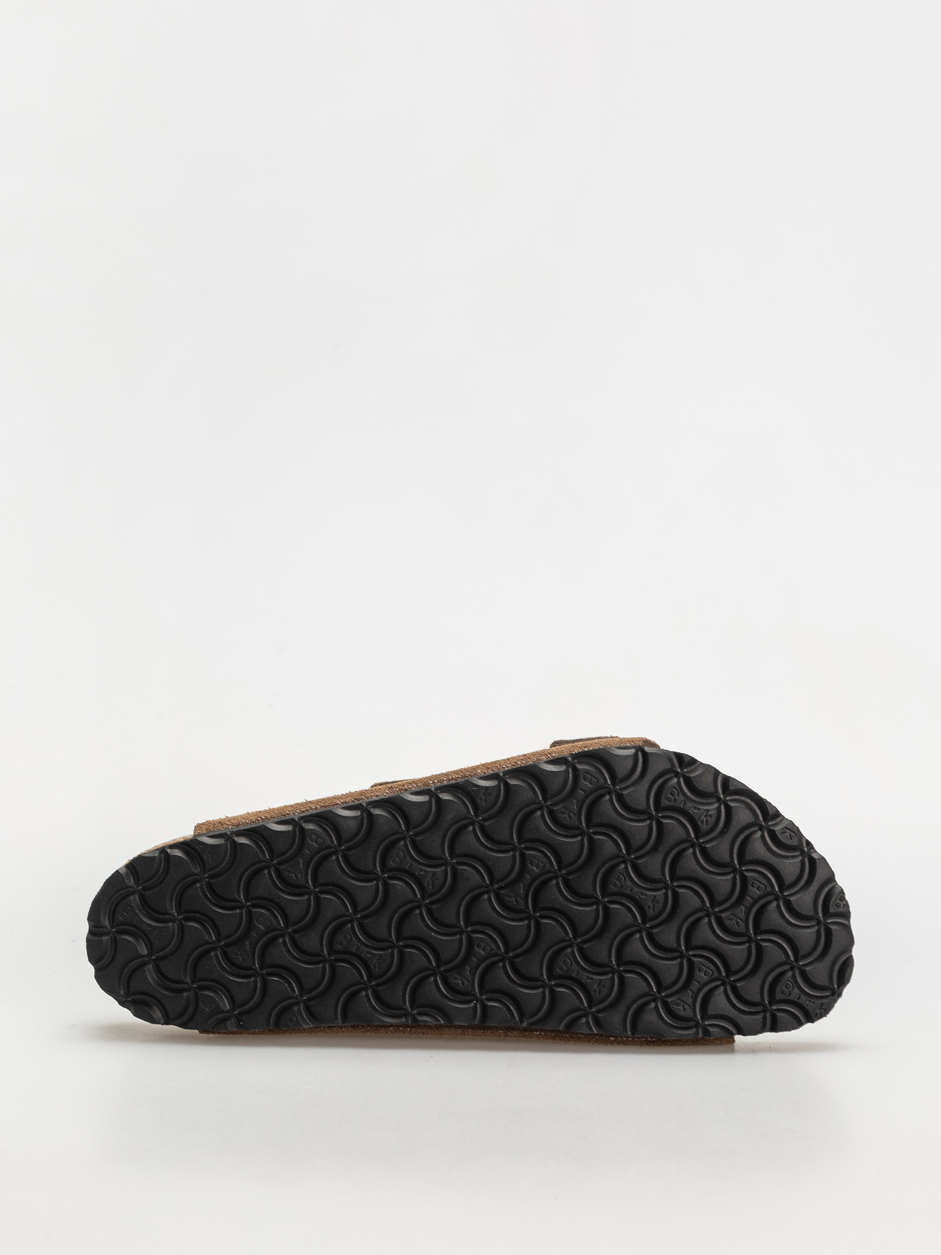 Plážovky Birkenstock Arizona Suede Leather Regular (dark tea)