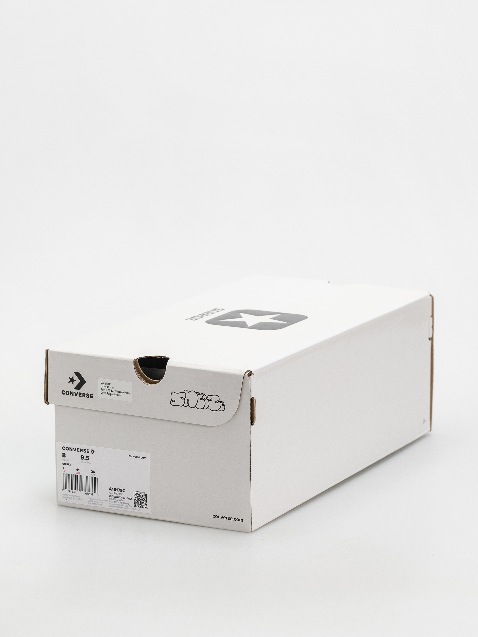 Boty Converse X Sneeze Mag As-1 Pro Ox (white/black/gum honey)