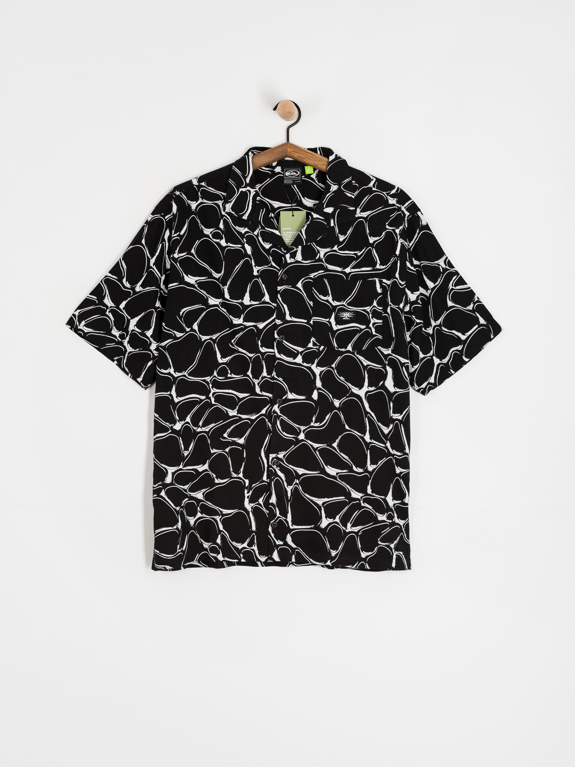 Košile Quiksilver Mercury Chrome Shirt (black mercury chrome)