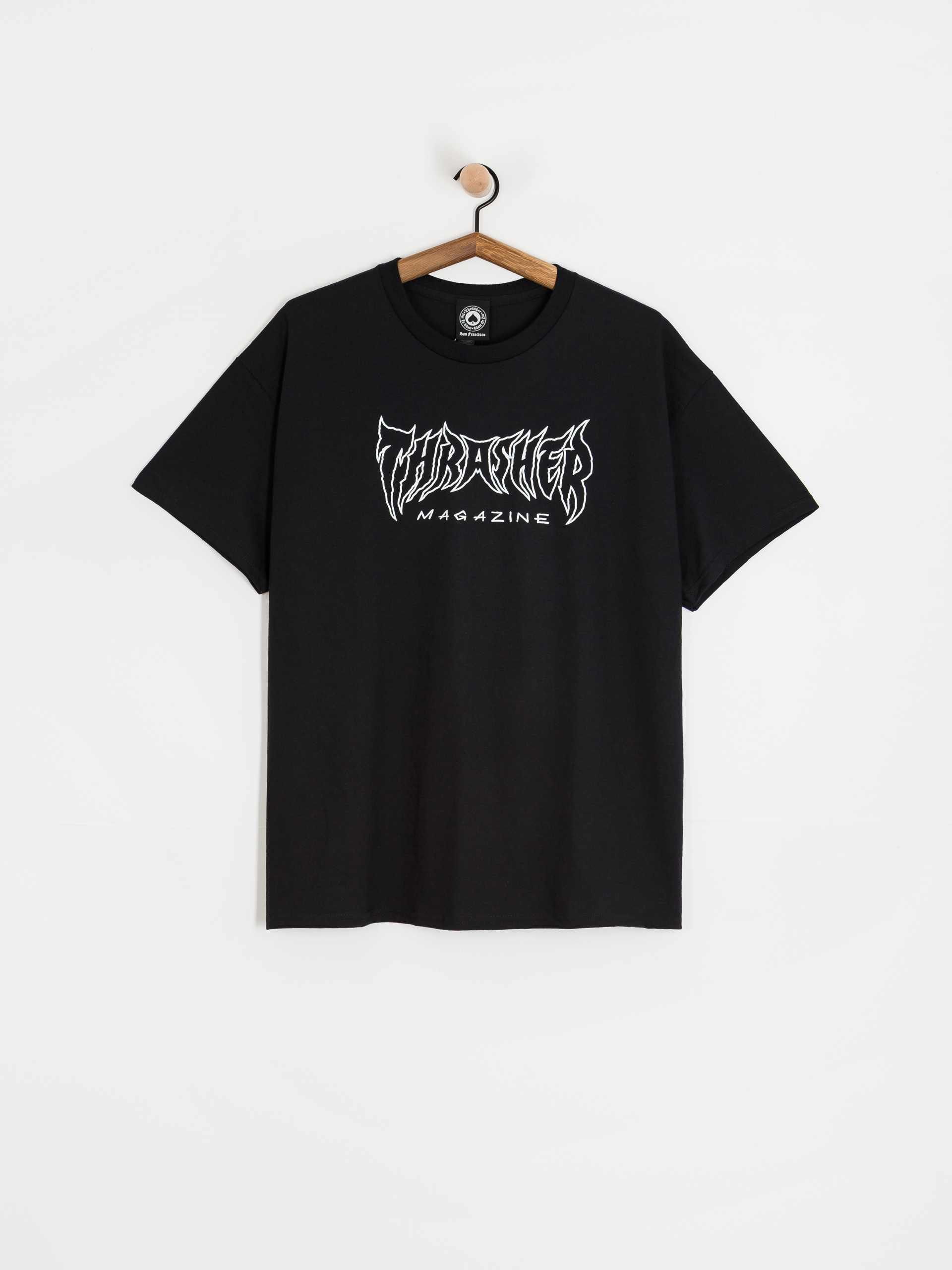 Tričko Thrasher Metal (black)