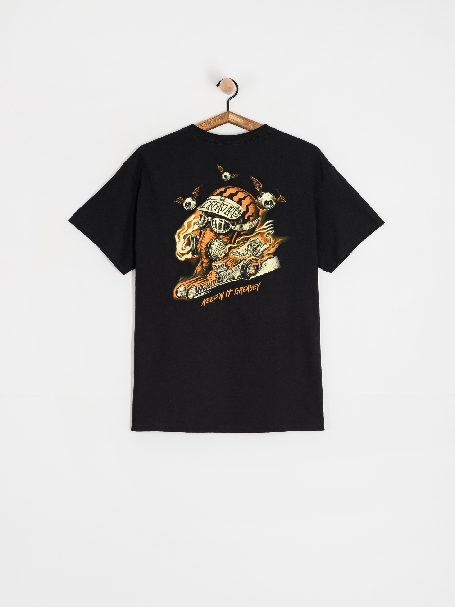 Tričko Creature Crash And Burn (black)