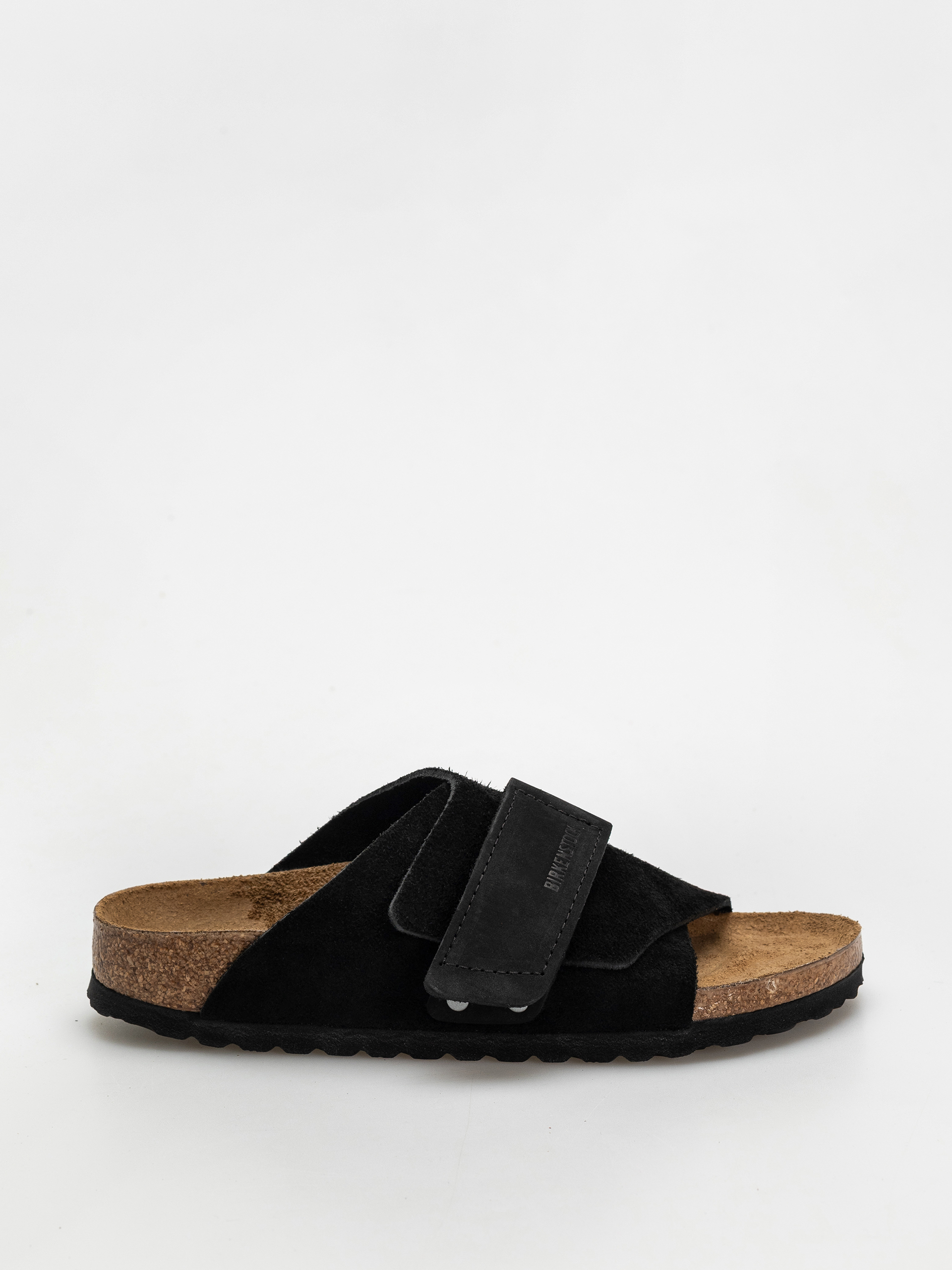Plu00e1u017eovky Birkenstock Kyoto Nubuck Suede Leather Narrow Wmn (black)