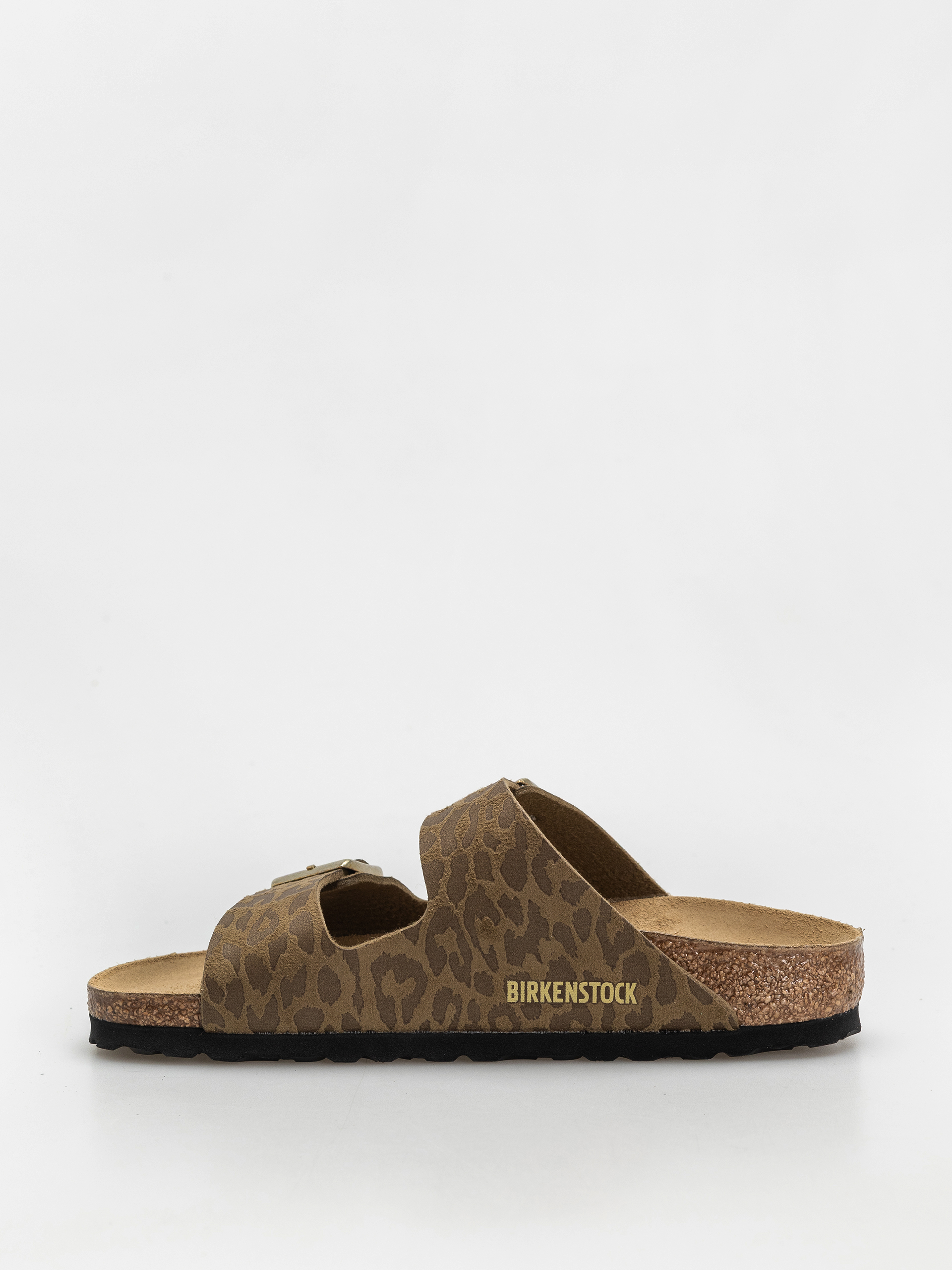 Plážovky Birkenstock Arizona Synthetics Narrow Wmn (leo khaki)