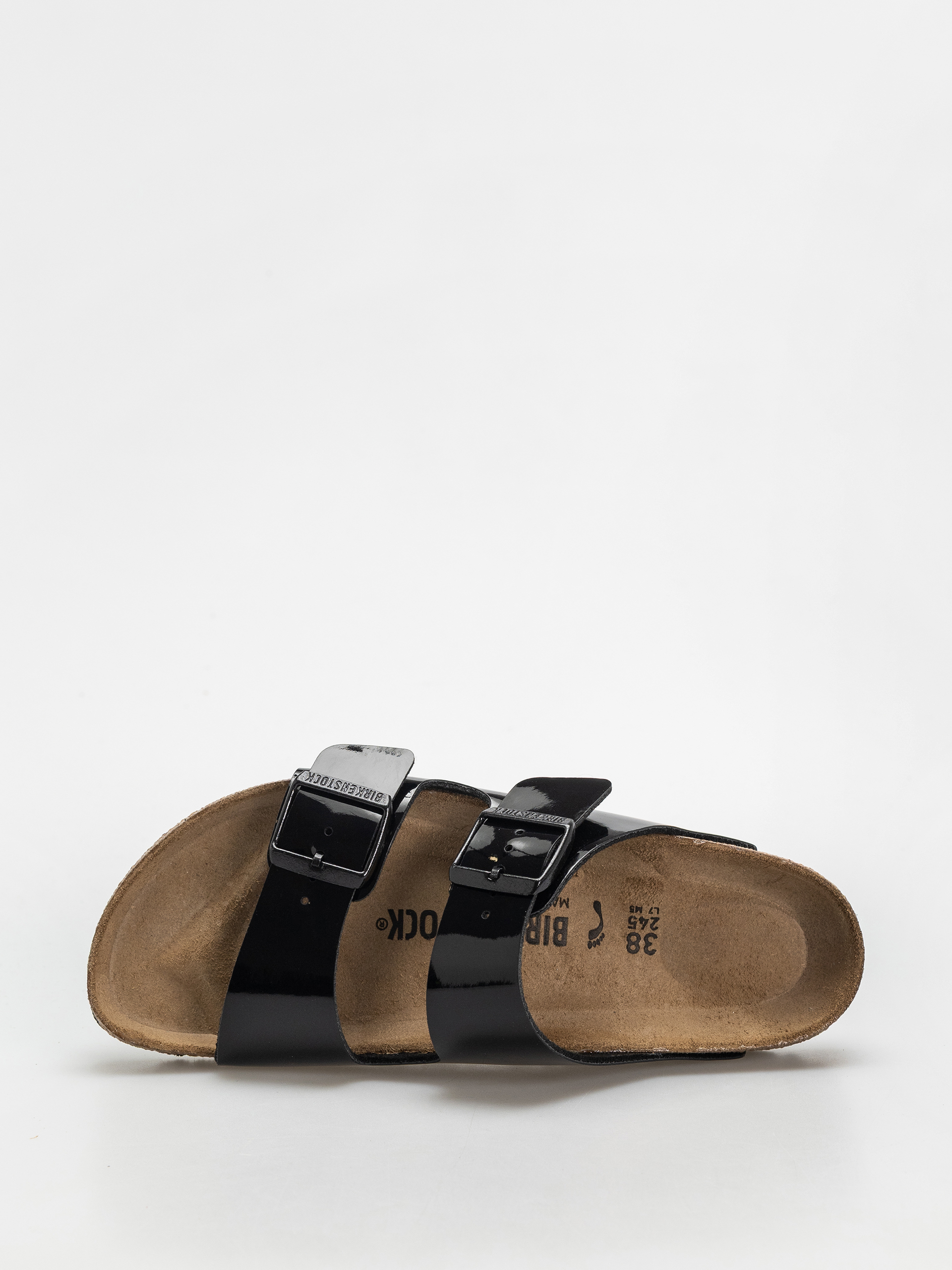 Plážovky Birkenstock Arizona Narrow Wmn (patent black)