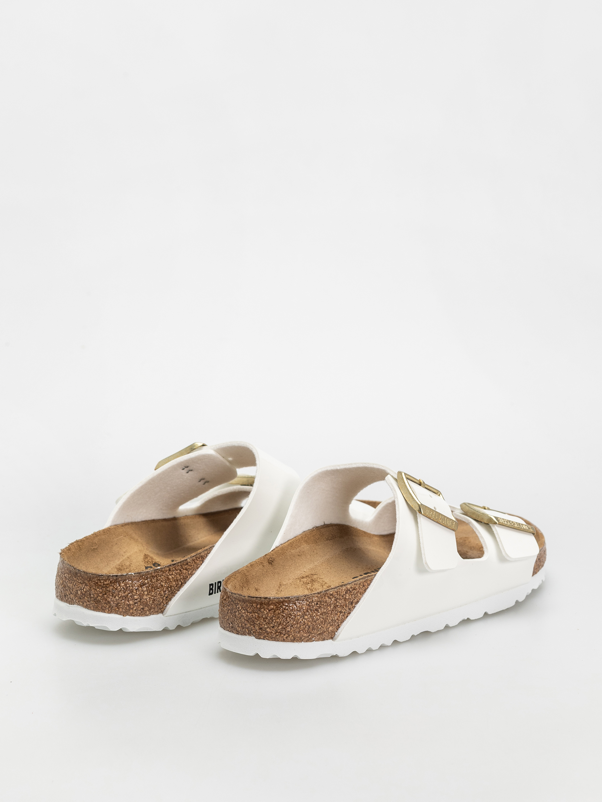 Plážovky Birkenstock Arizona Narrow Wmn (patent white)