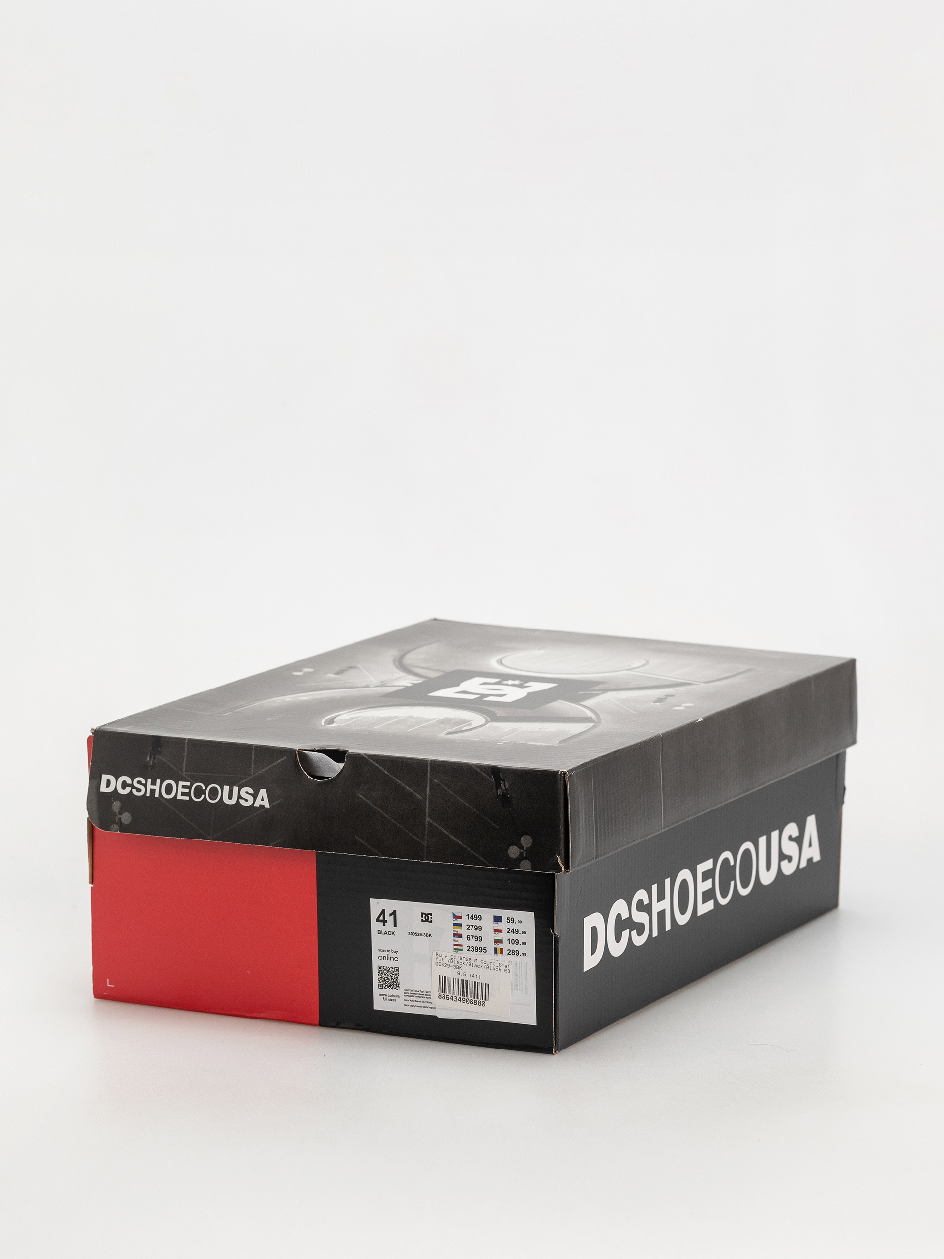 Boty DC Court Graffik (black/black/black)