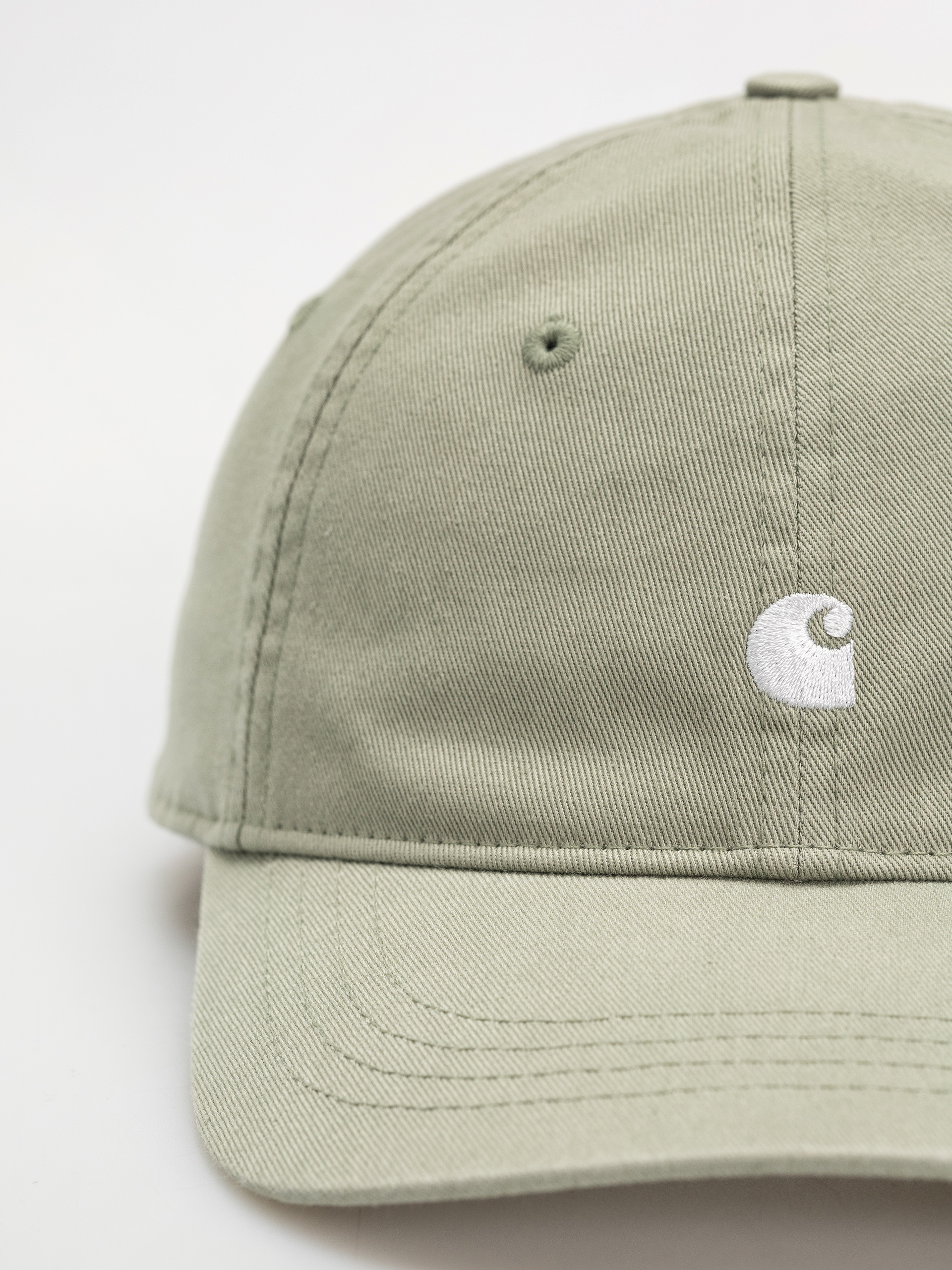Kšiltovka  Carhartt WIP Madison Logo (pale olive/white)