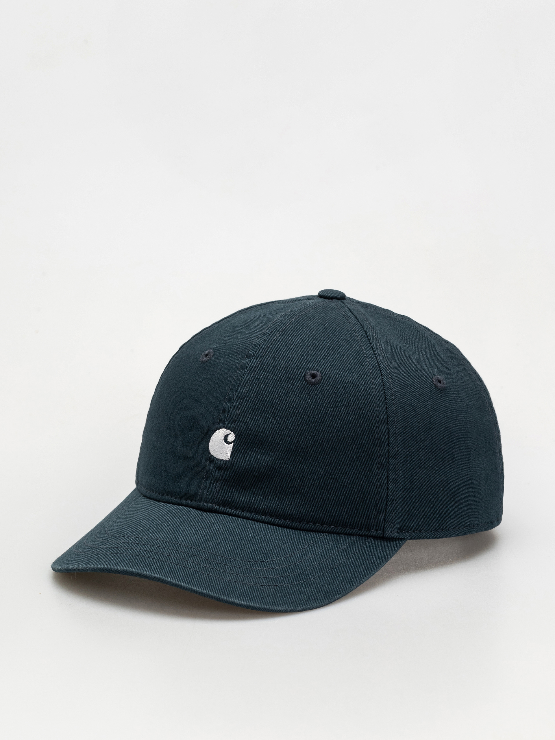 Kšiltovka  Carhartt WIP Madison Logo (deep lagoon/white)