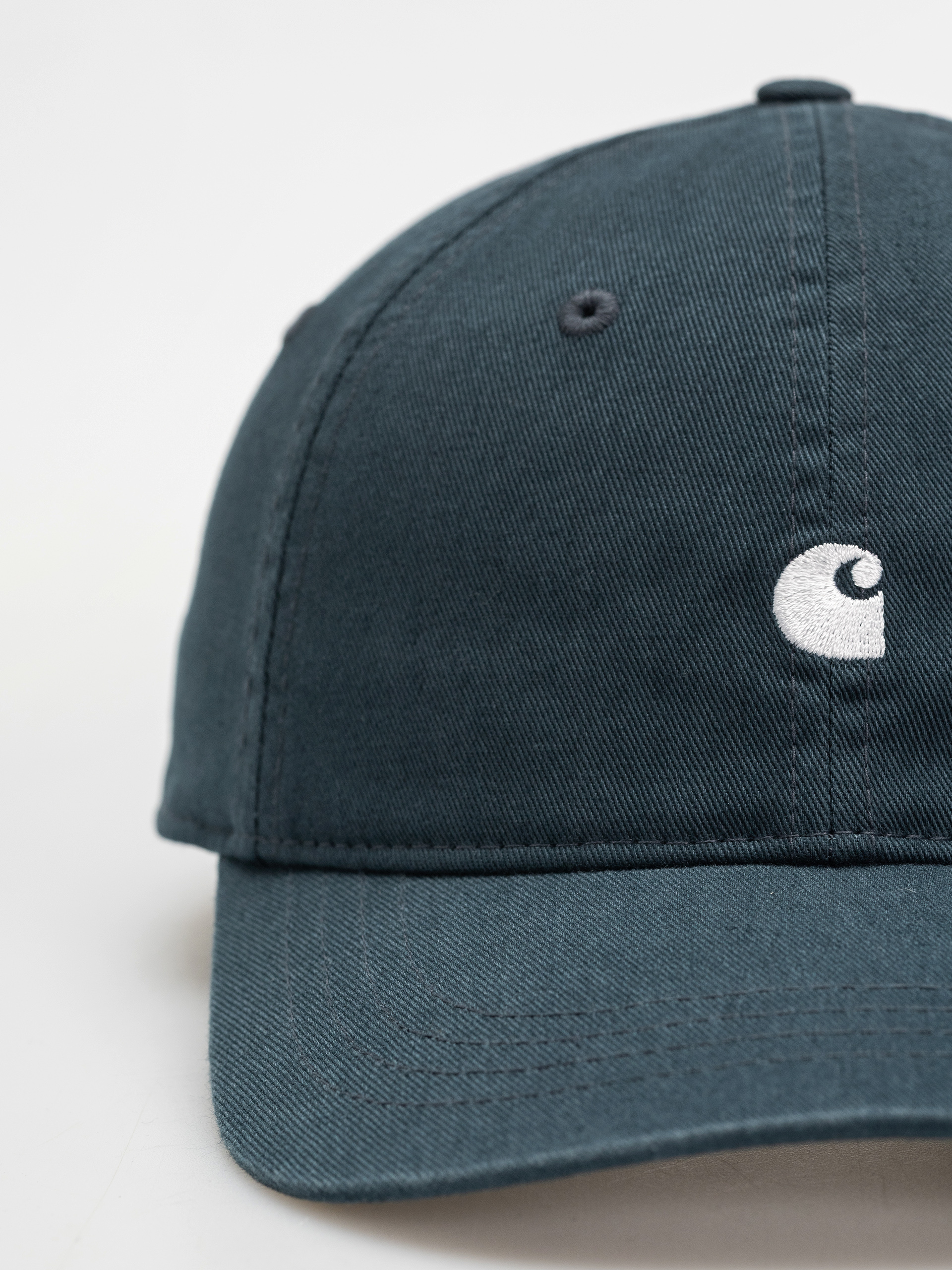 Kšiltovka  Carhartt WIP Madison Logo (deep lagoon/white)