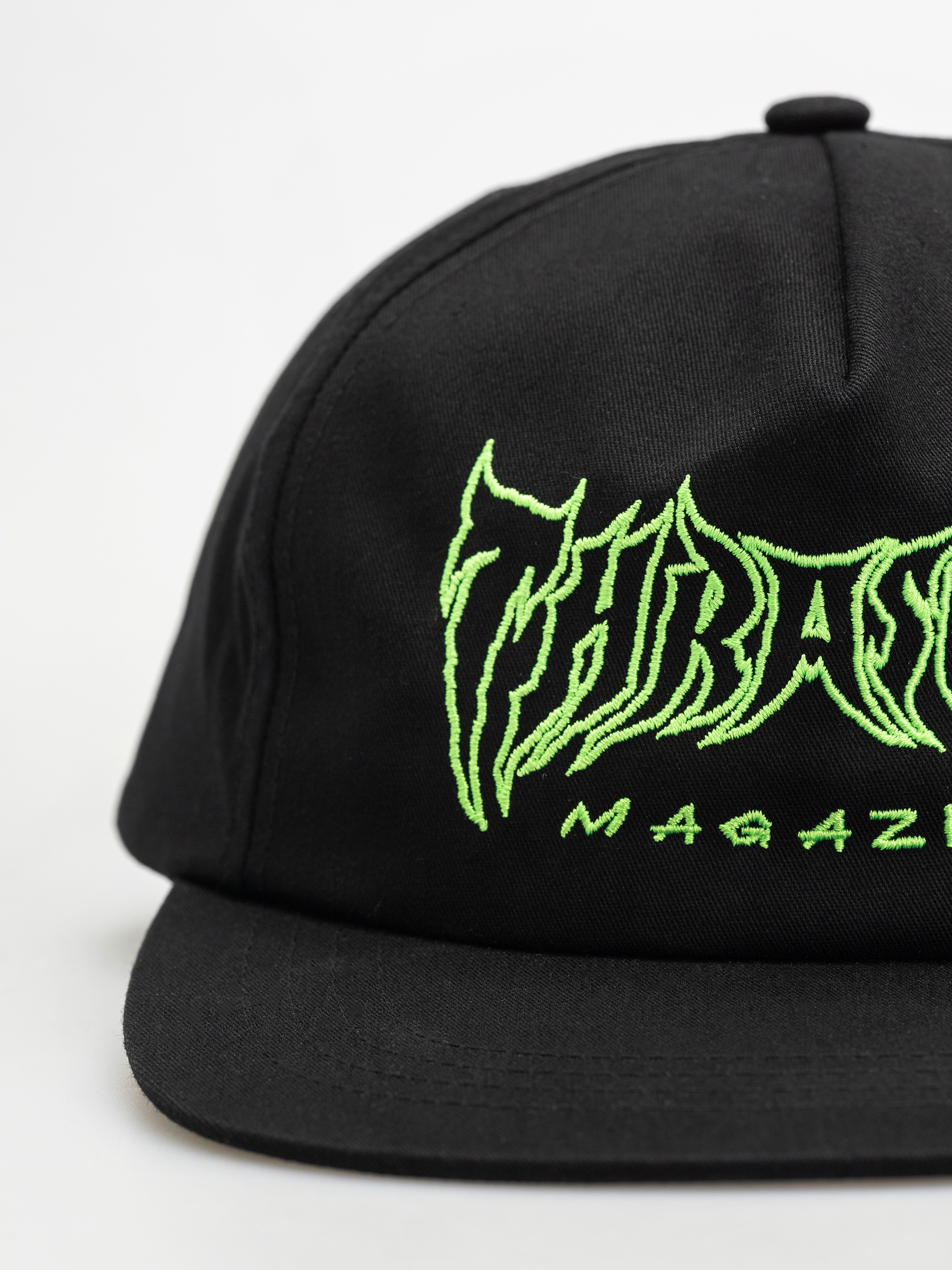 Kšiltovka  Thrasher Metal Snapback (black)