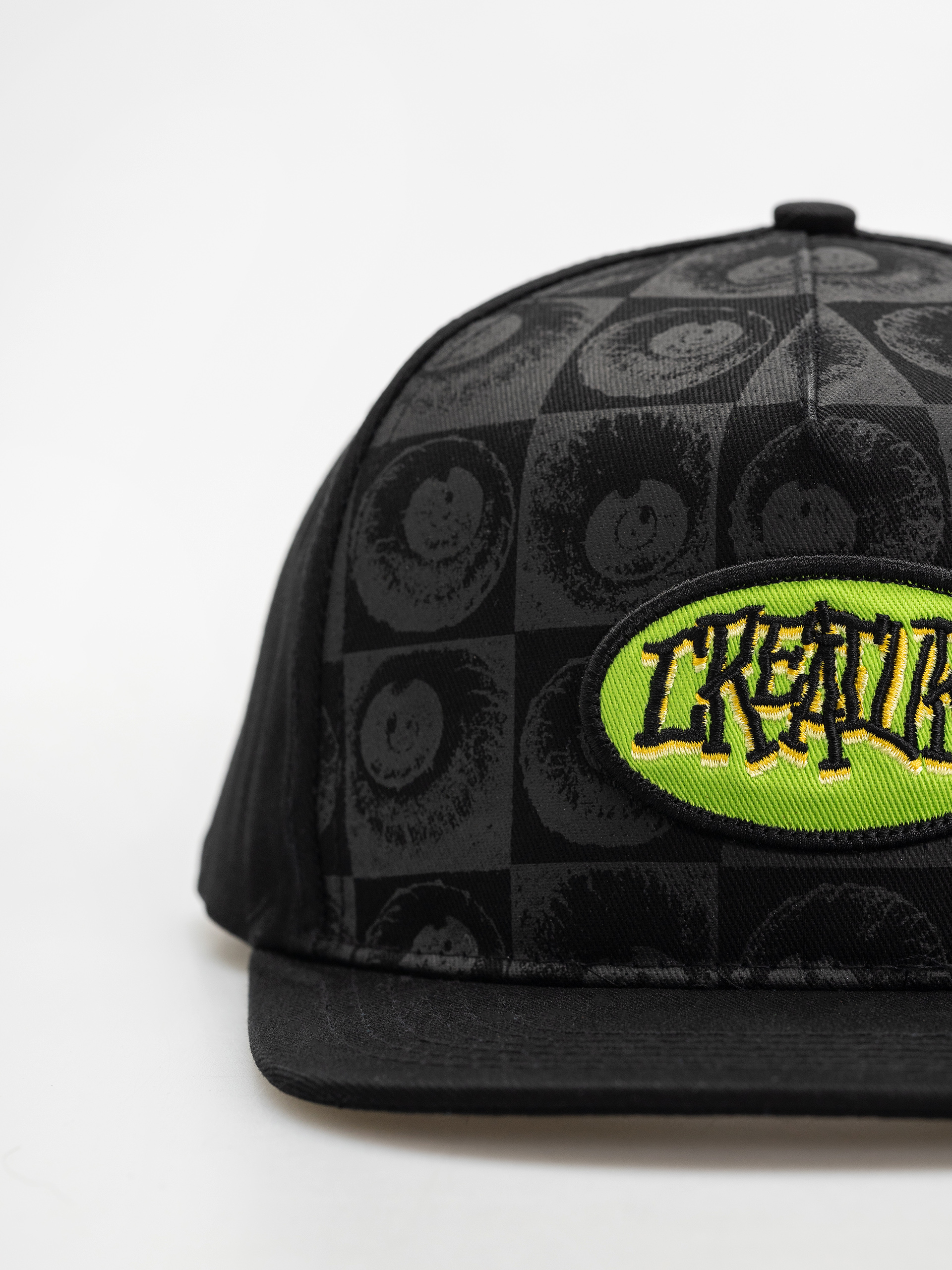 Kšiltovka  Creature Crash And Burn Snapback Structured (black)