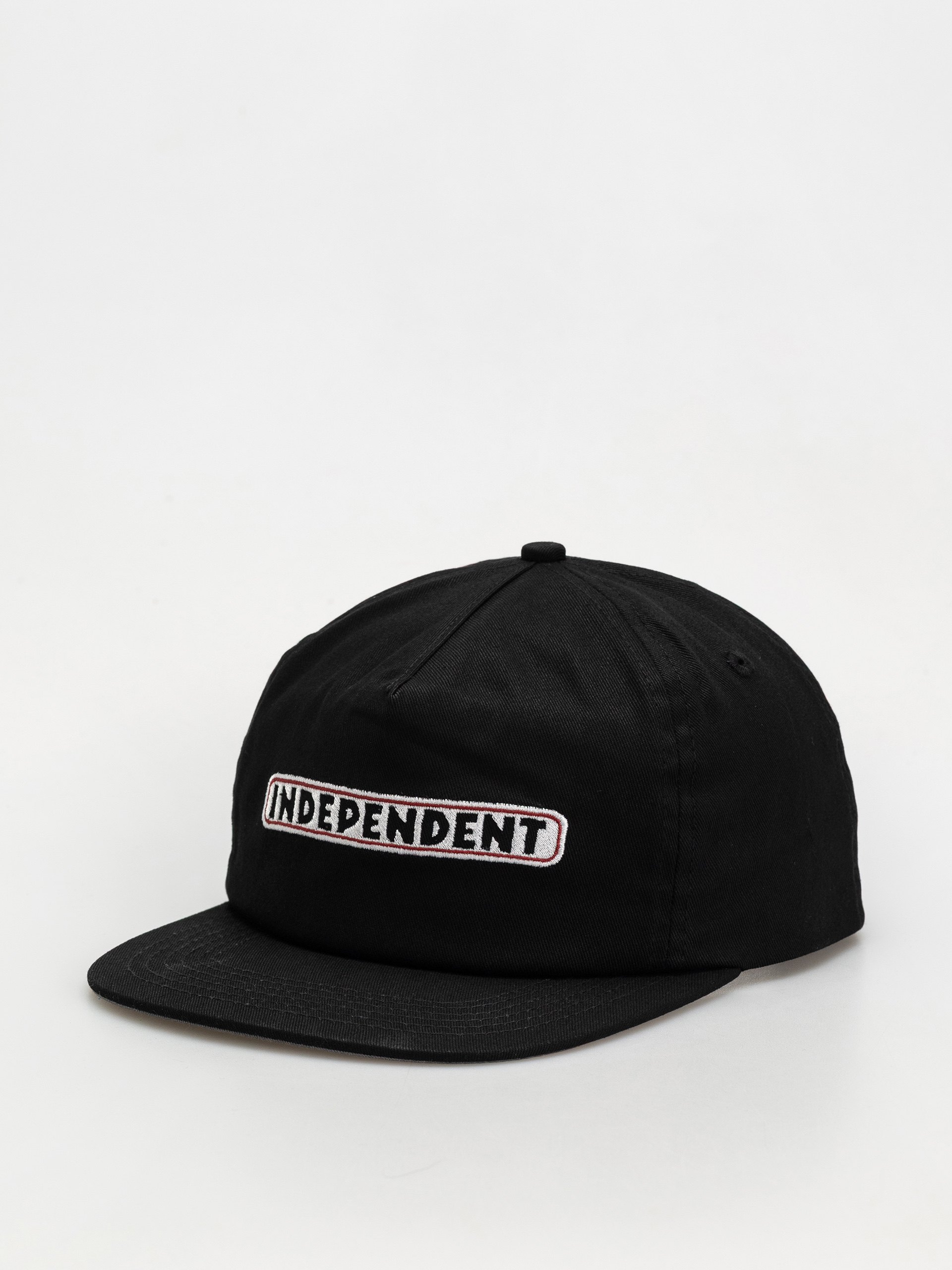 Kšiltovka  Independent Bar Logo Snapback Unstructured (black)