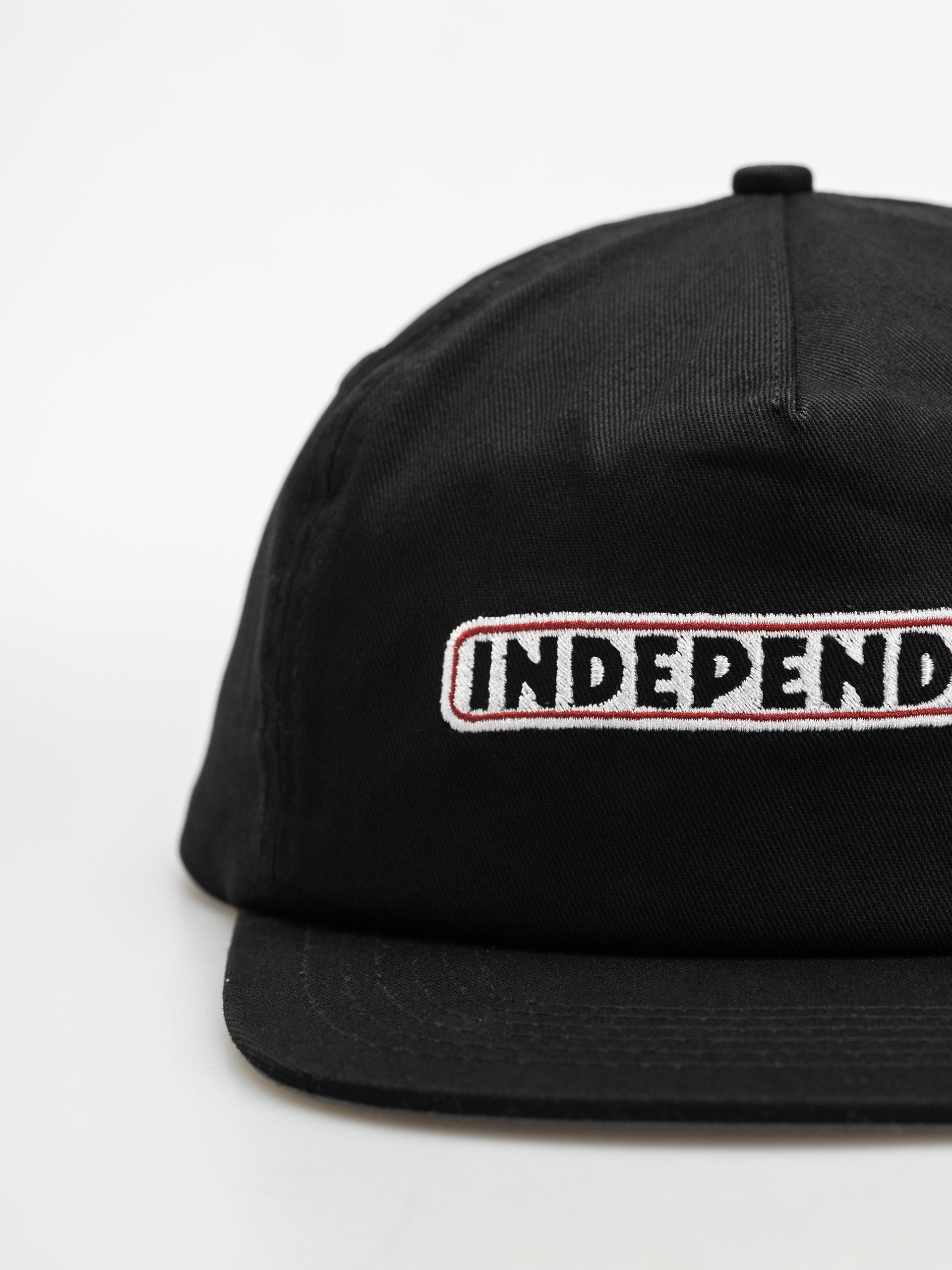 Kšiltovka  Independent Bar Logo Snapback Unstructured (black)
