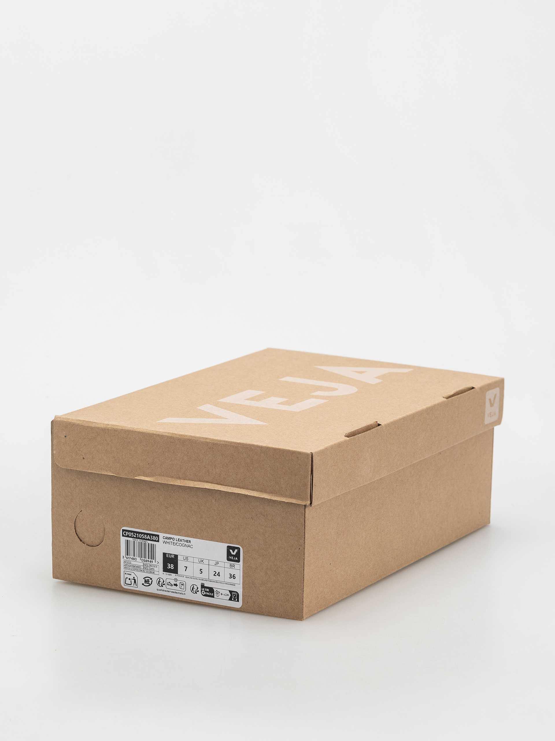 Boty Veja Campo Wmn (white cognac)