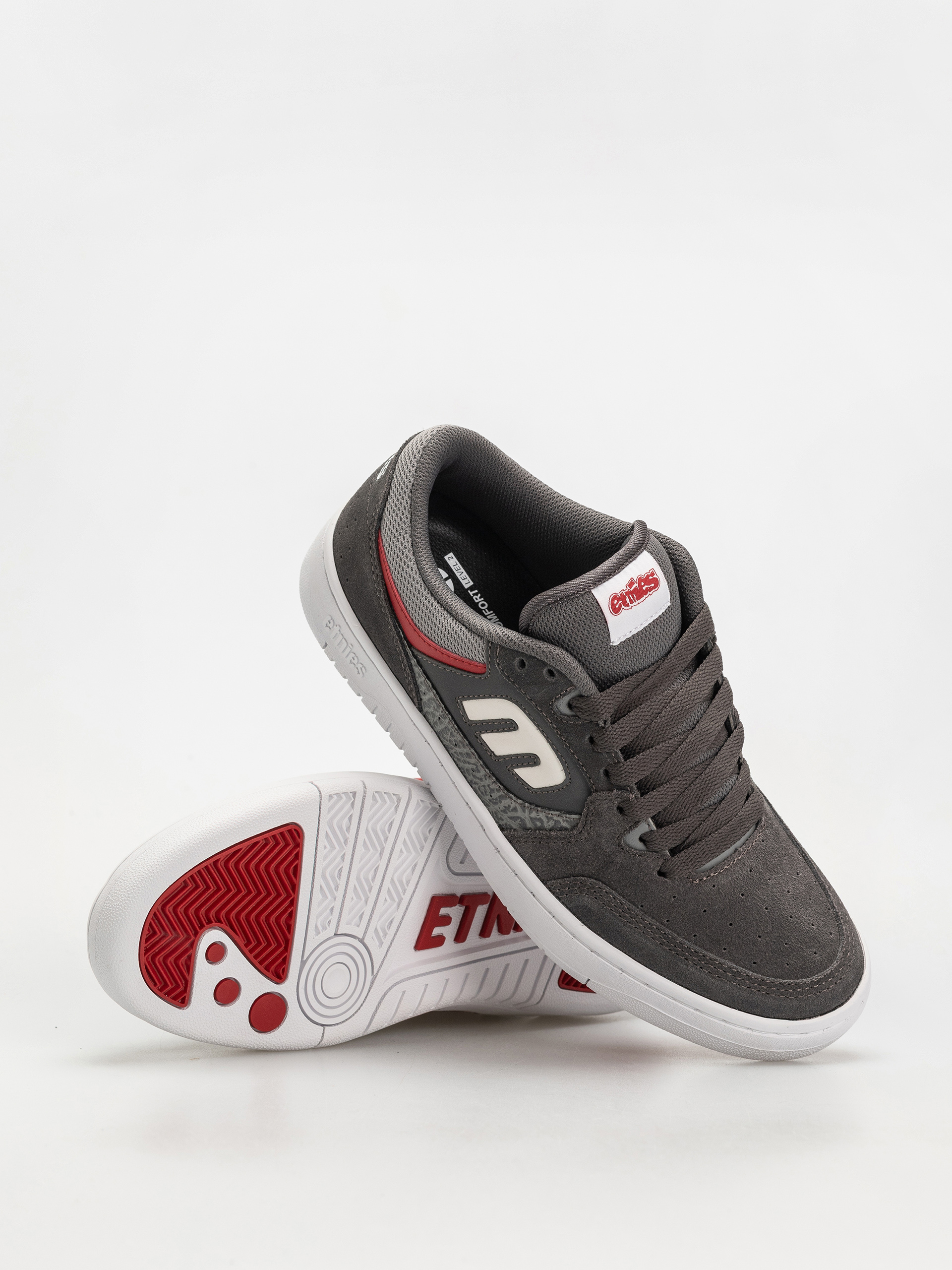 Boty Etnies Loot (grey/light grey/red)