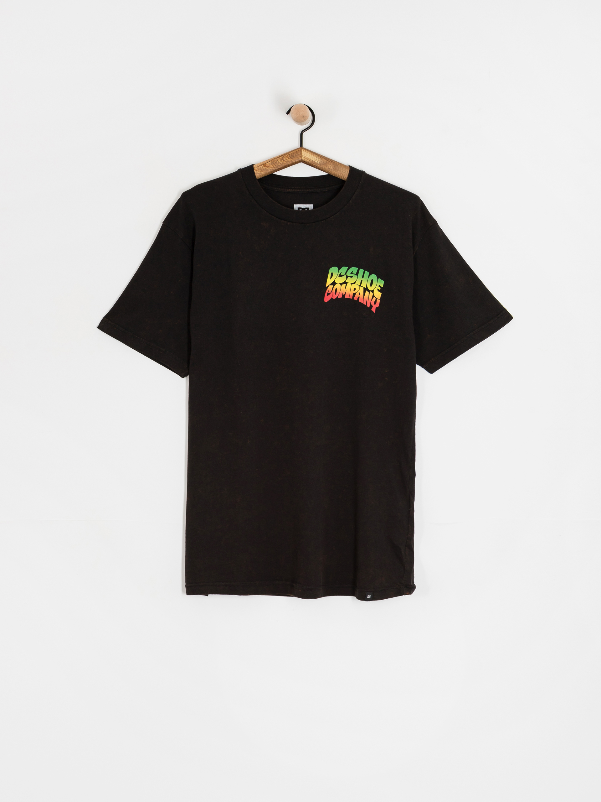 Tričko DC Hot Box (black rain wash)