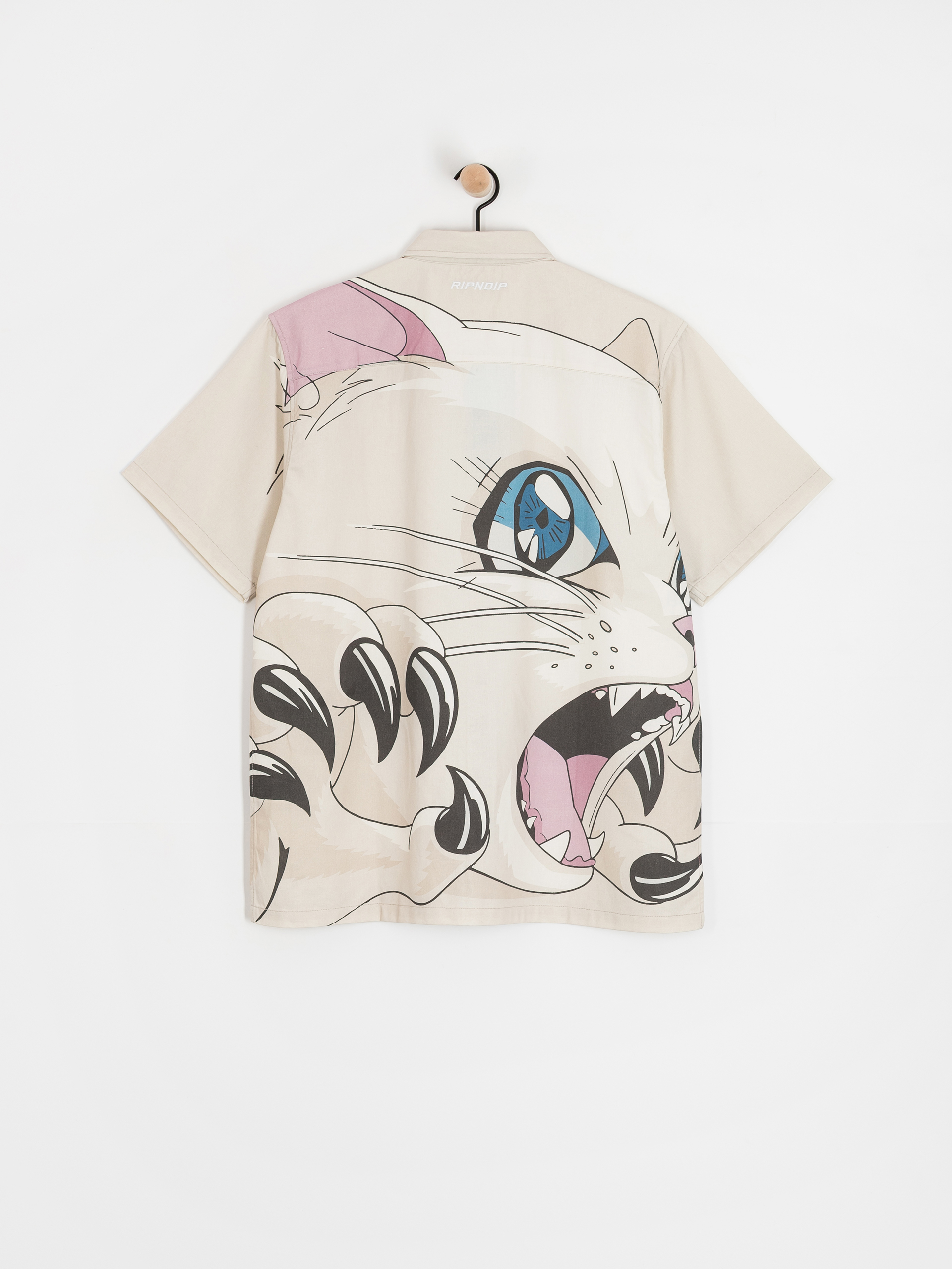 Košile RipNDip Metal Claw (bone)