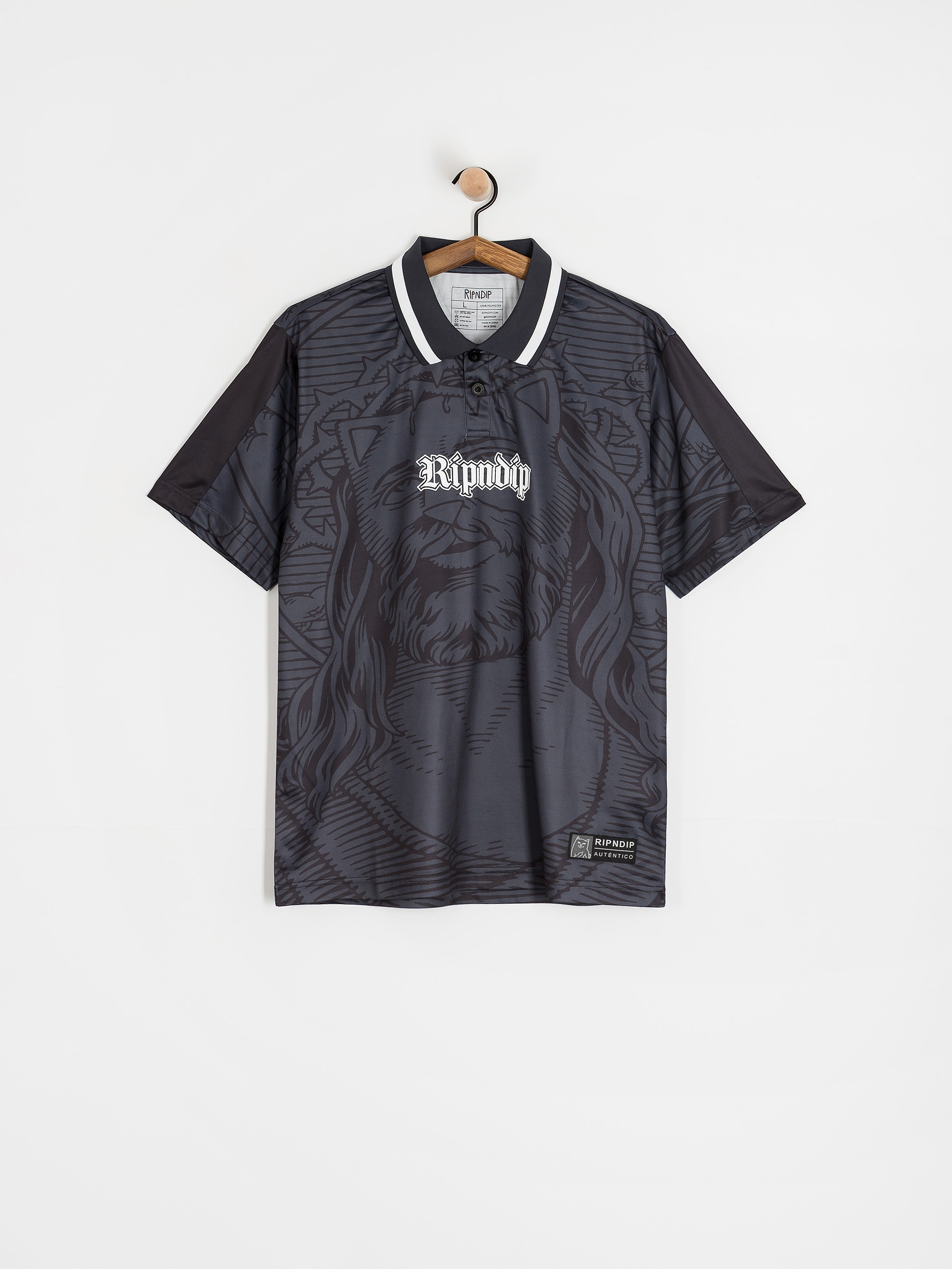 Tričko RipNDip Lord Savior Soccor (black)