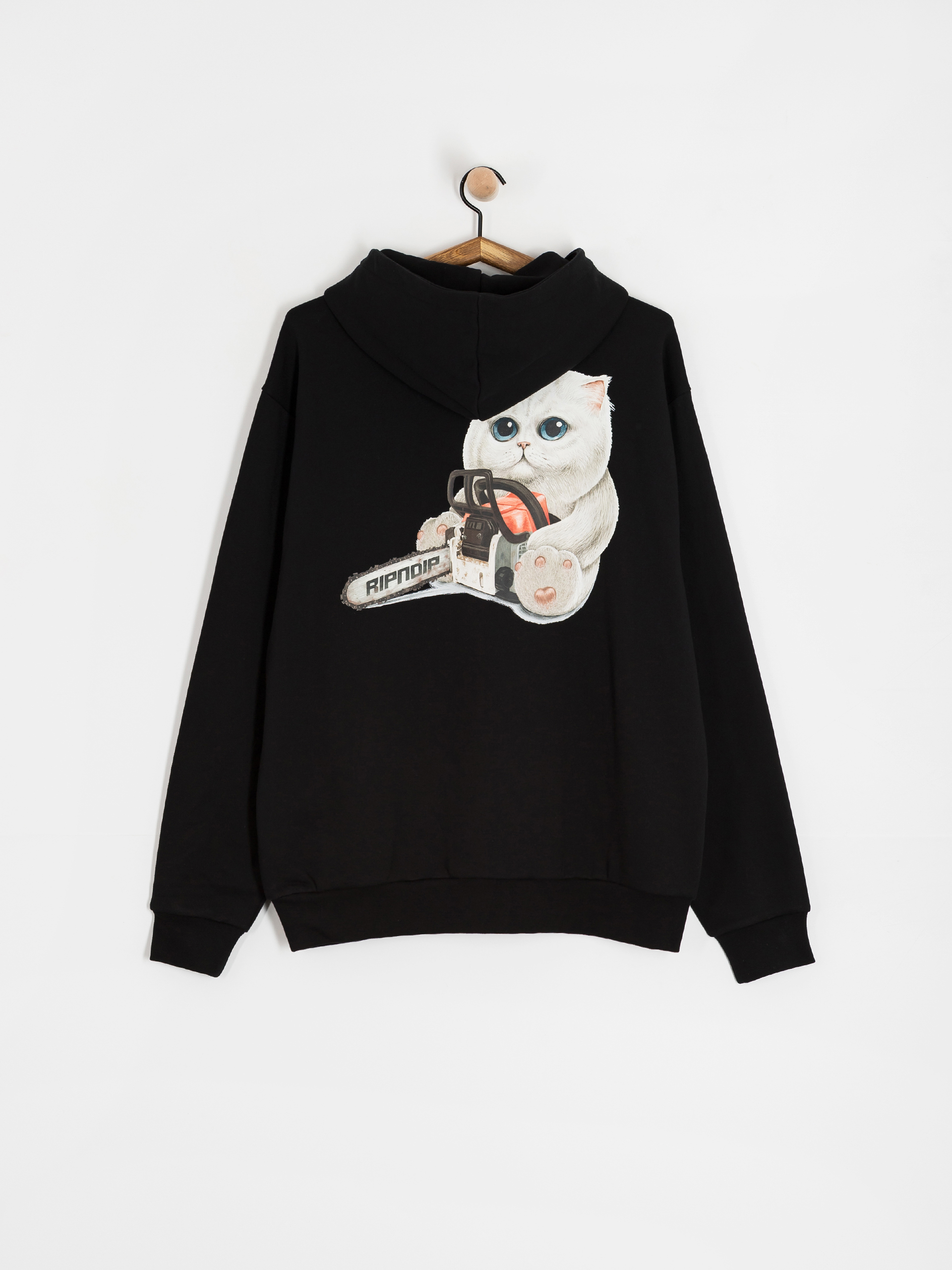 Mikina s kapucí RipNDip Find Out HD (black)