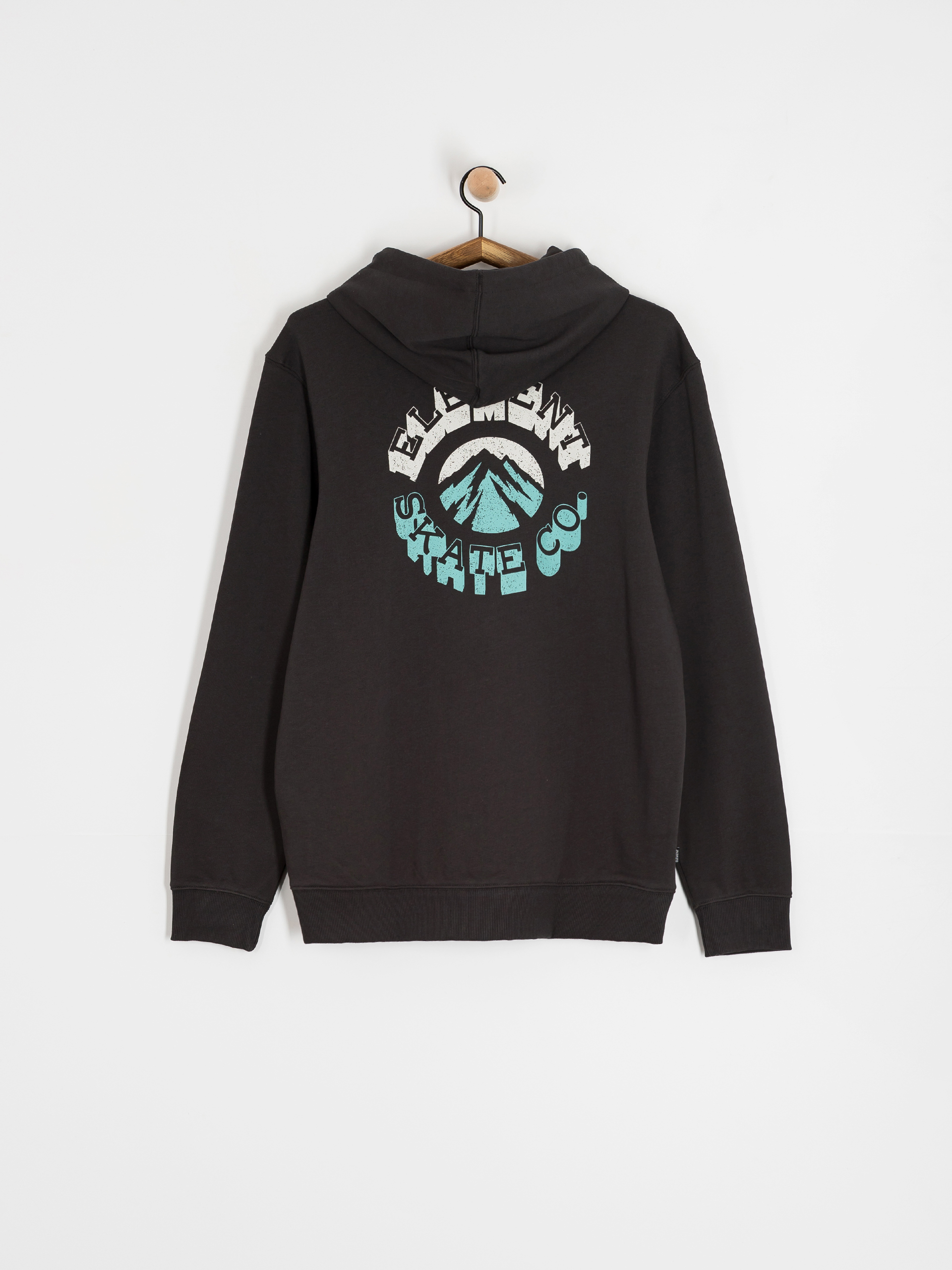 Mikina s kapucí Element Ambition HD (off black)