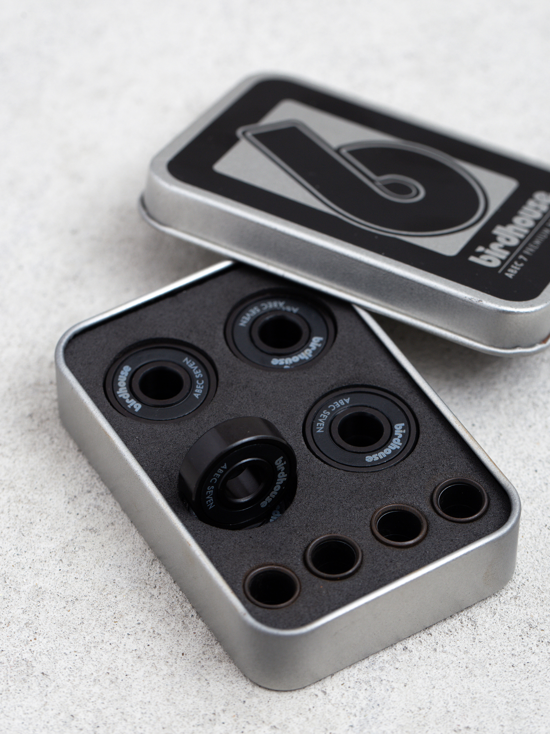 Ložiska Birdhouse Abec 7 (black)