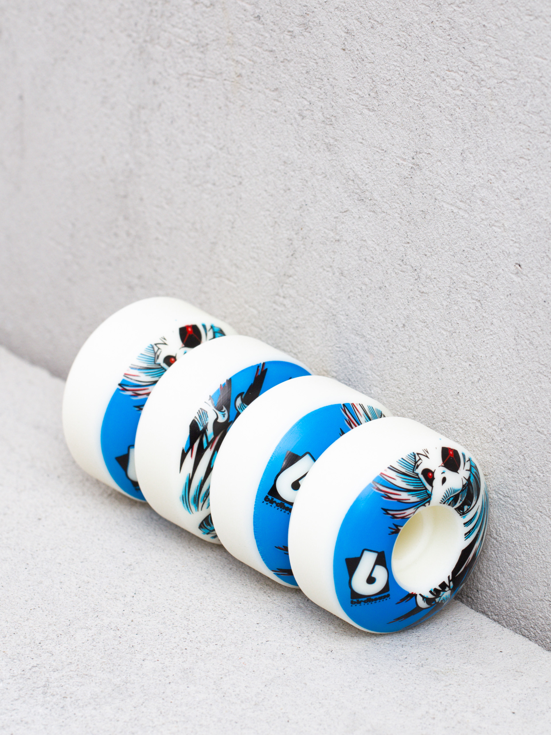 Kolečka Birdhouse Hawk Spiral (white)