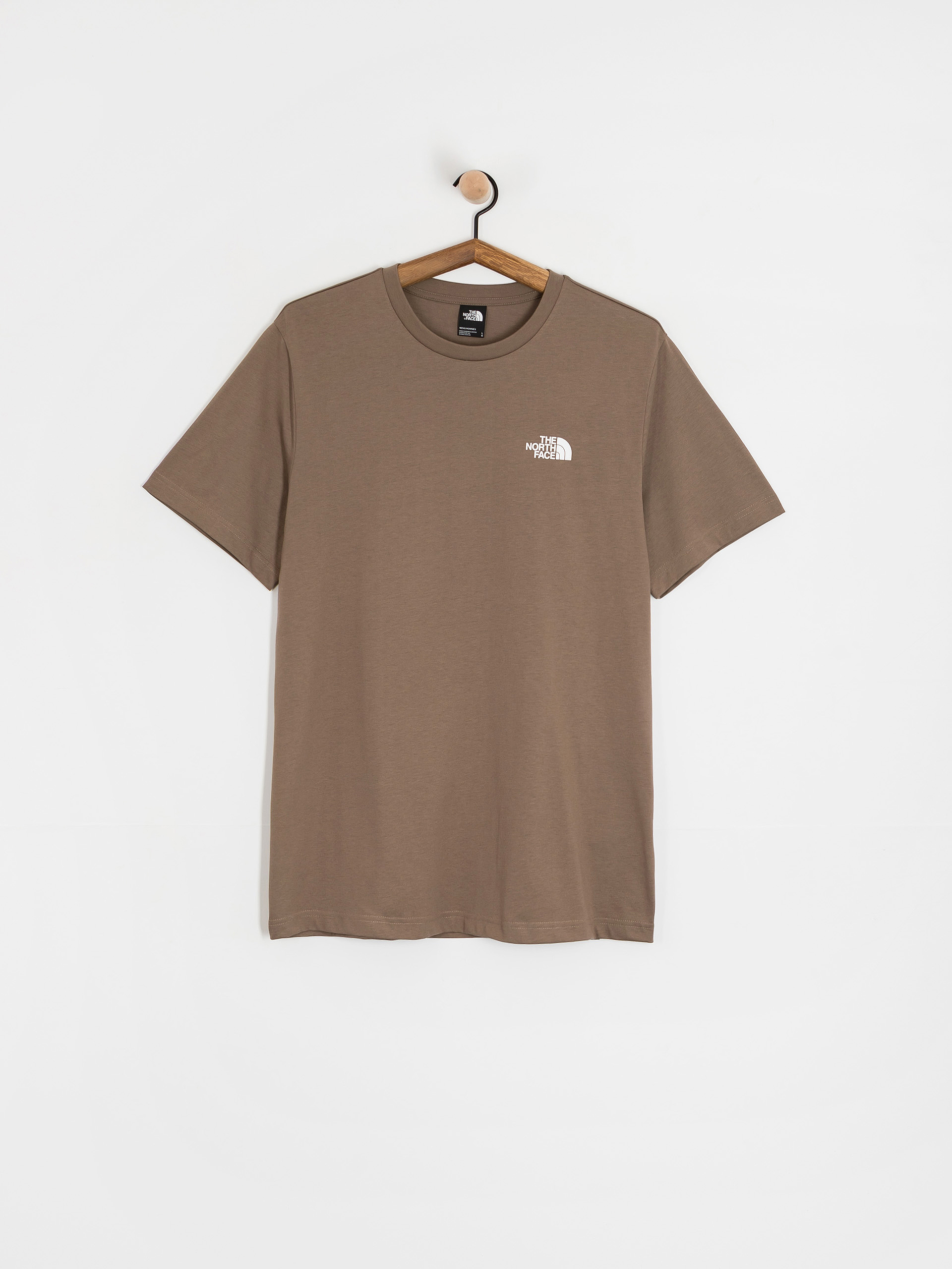 Tričko The North Face Simple Dome (mocha brown)