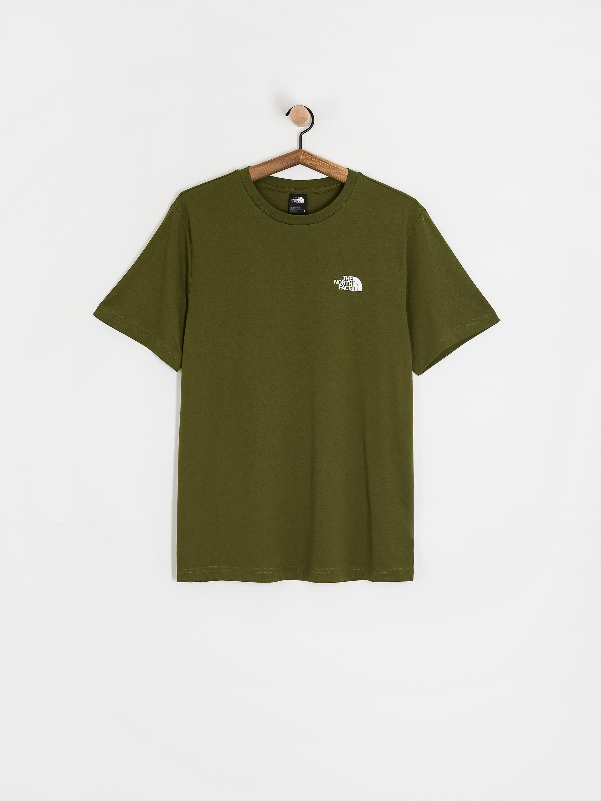 Tričko The North Face Simple Dome (woodland green)