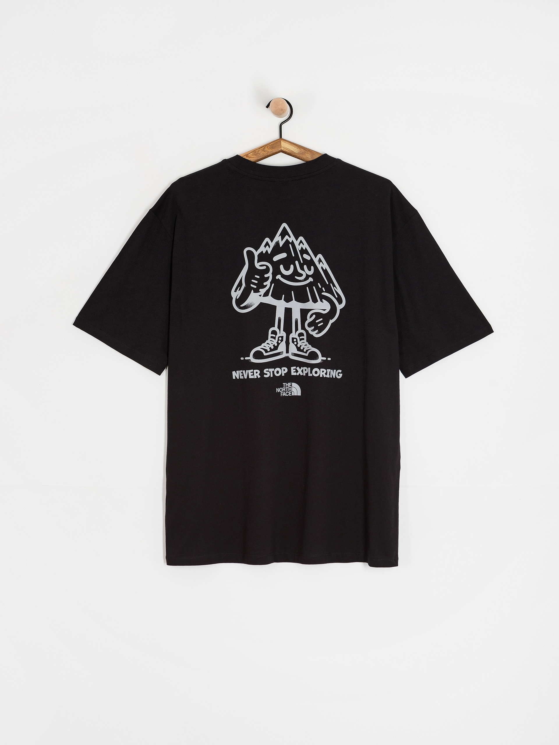 Tričko The North Face Mountain Fun Oversized (tnf black)