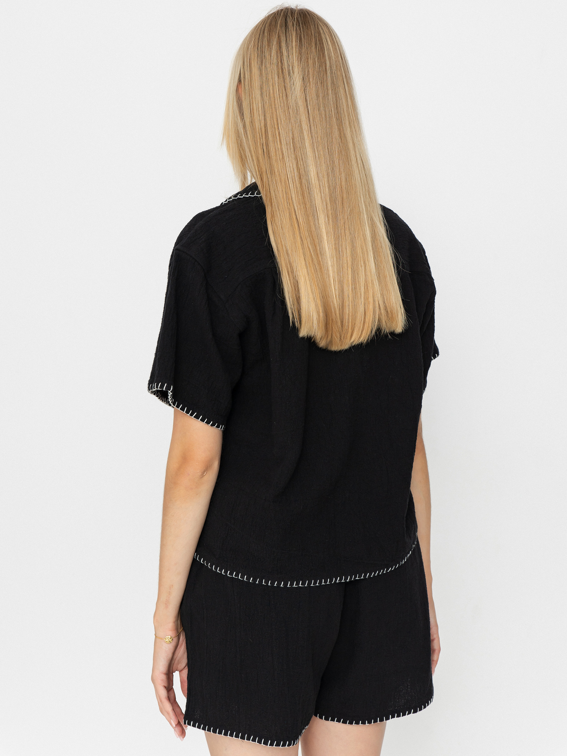 Košile OBEY Ritual Wmn (digital black)