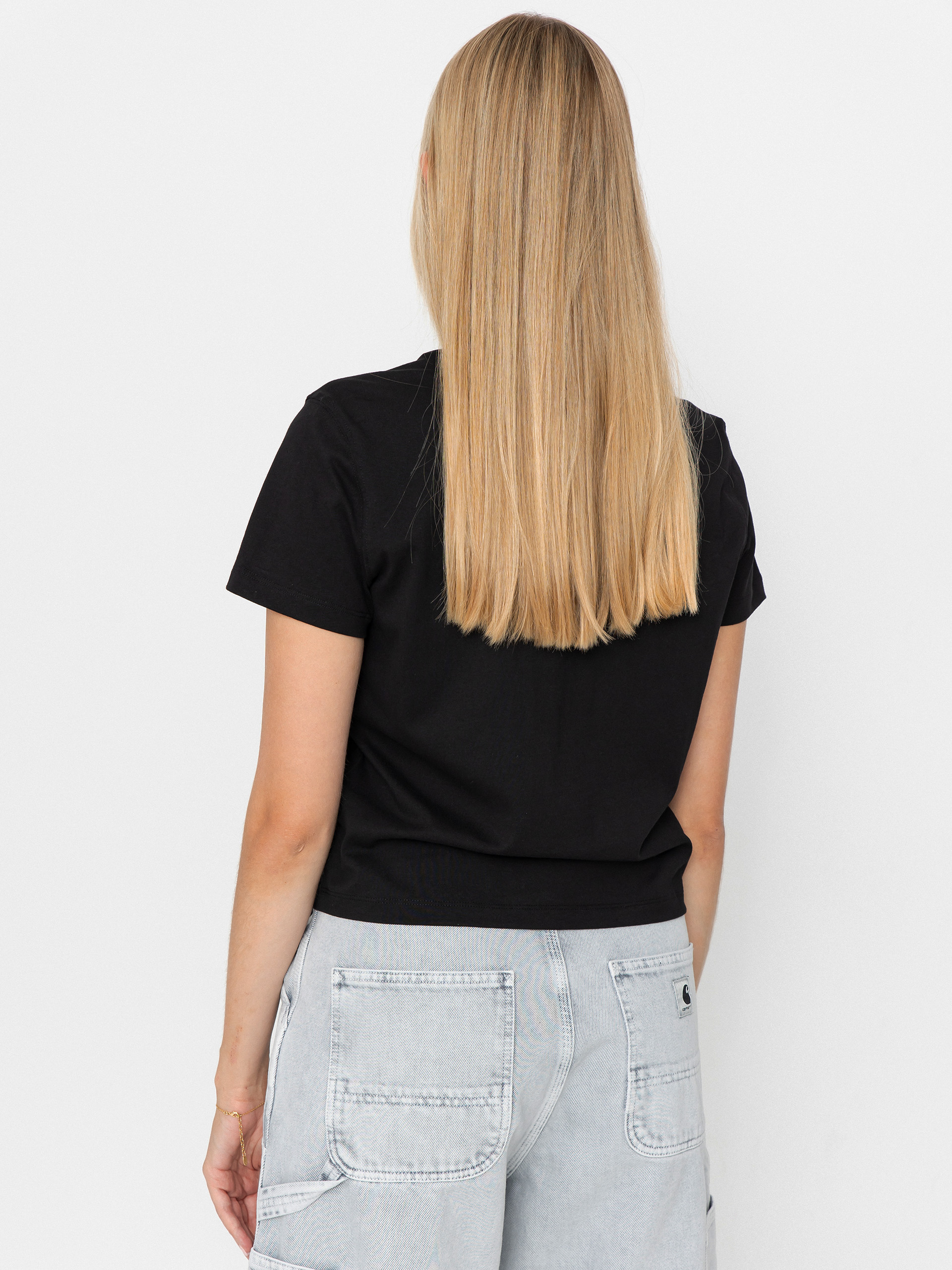 Tričko Carhartt WIP Psshh Wmn (black/blue fog)