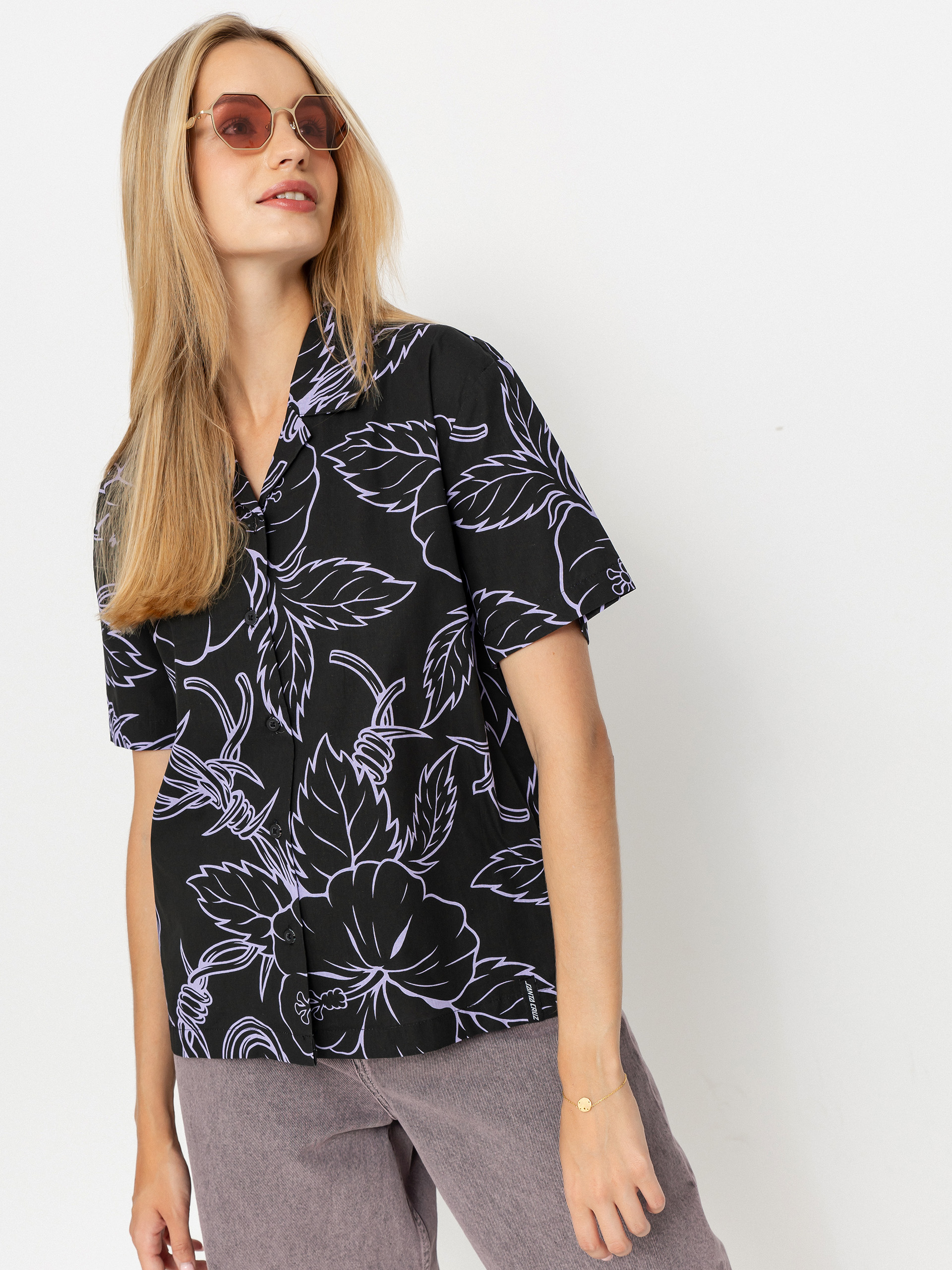 Košile Santa Cruz Mono Cabana Shirt Wmn