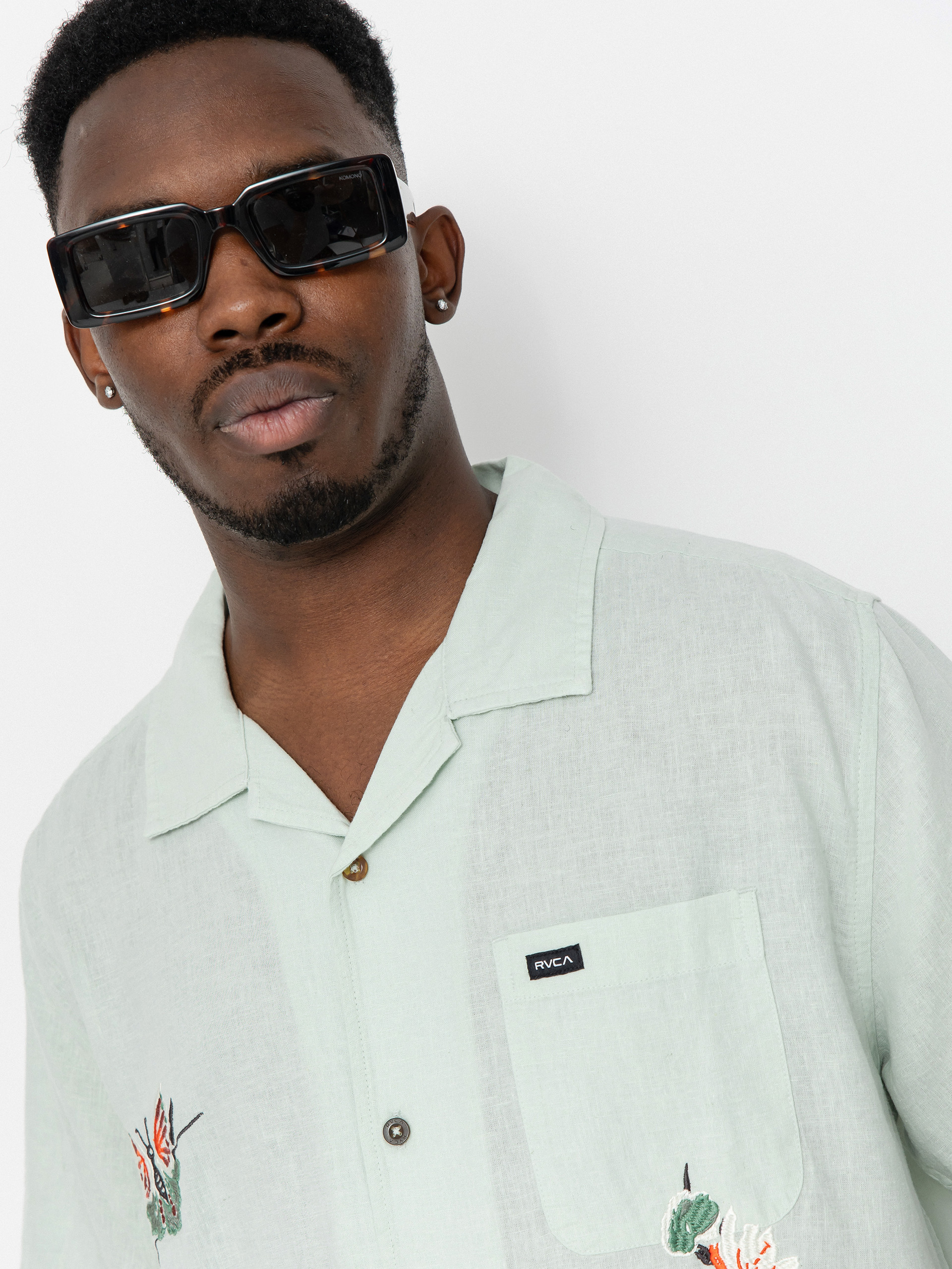 Košile RVCA Nectar (green tea)