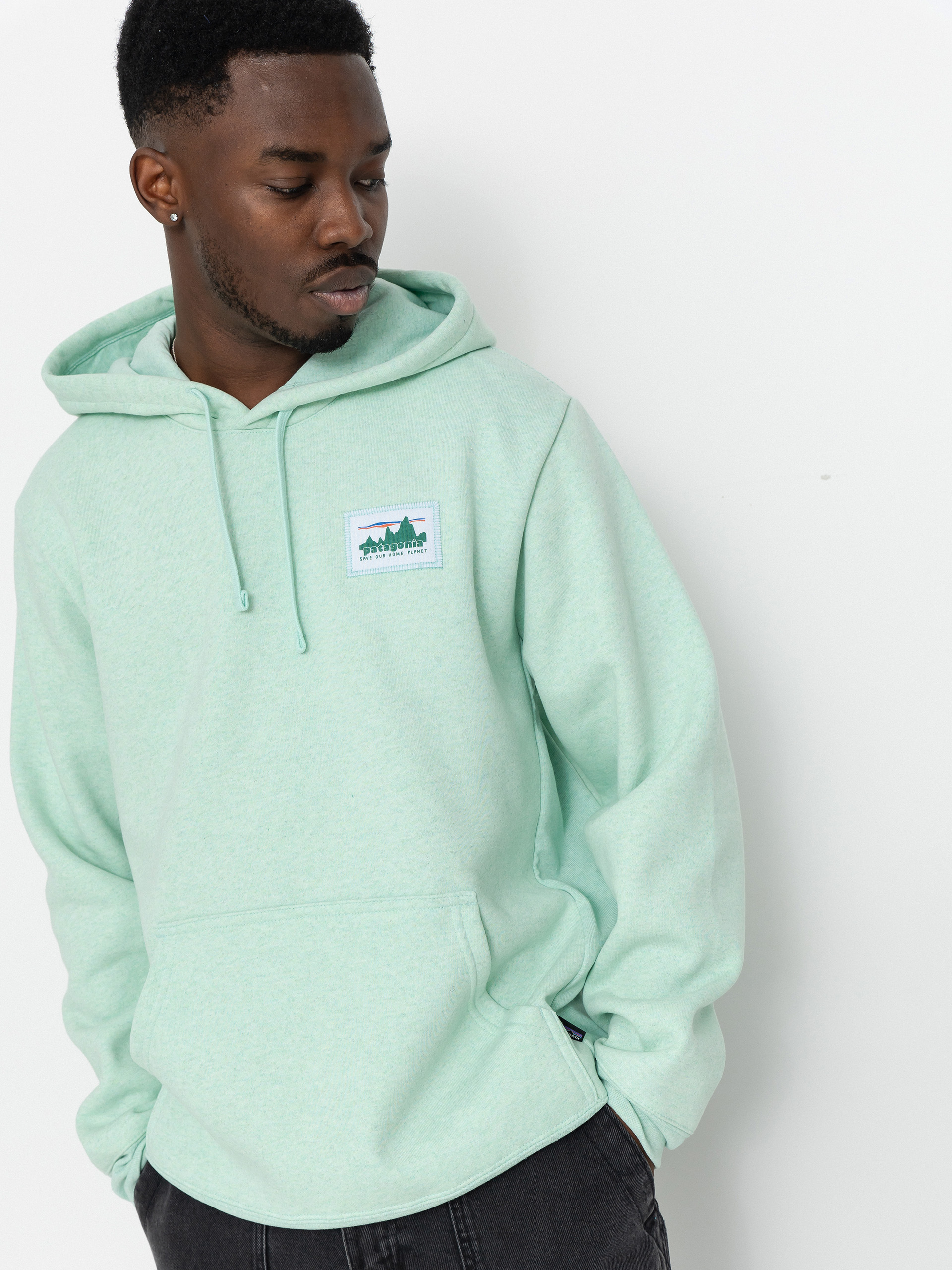 Mikina s kapucí Patagonia 73 Skyline Uprisal HD (rinsed green)