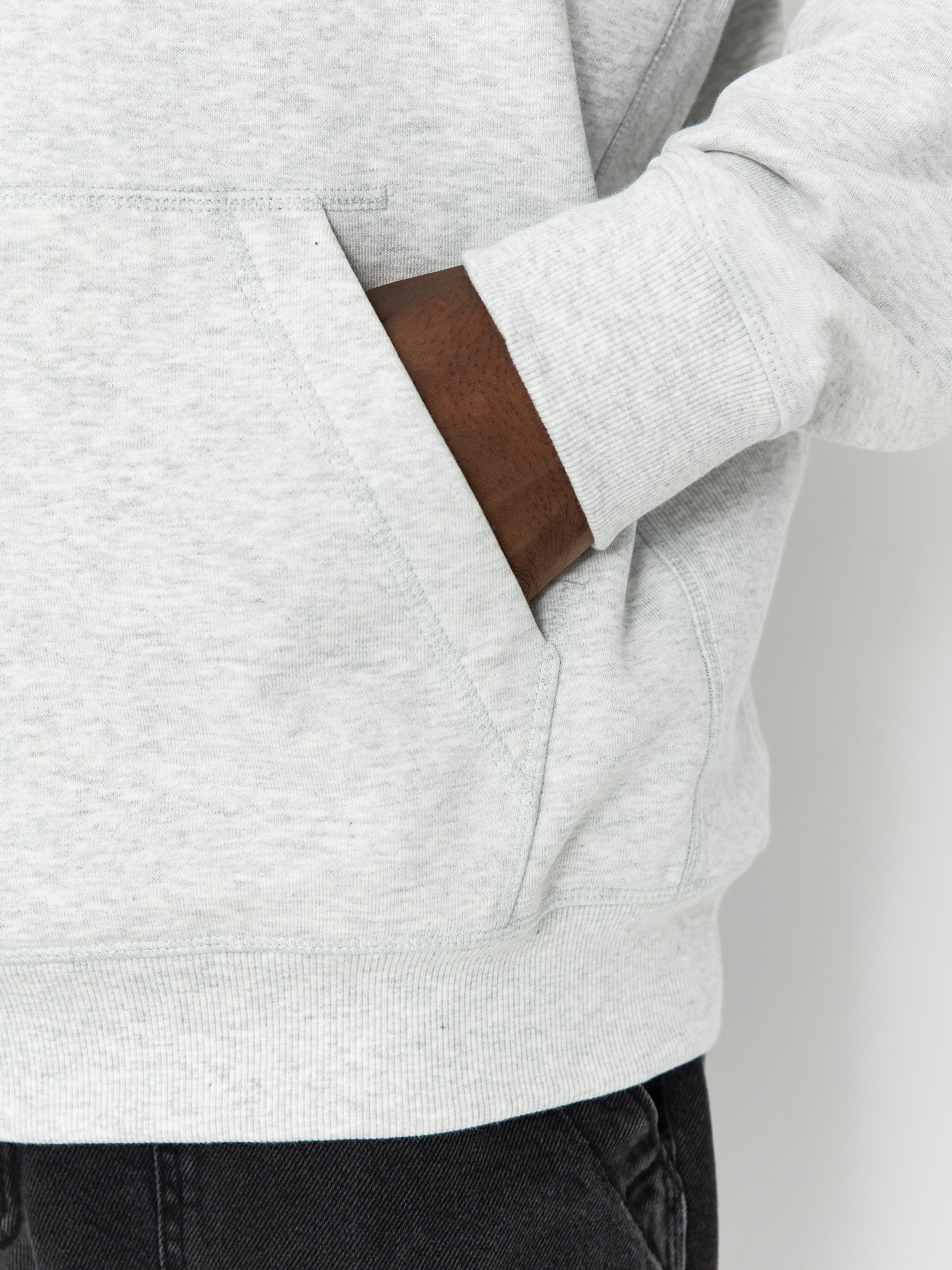 Mikina s kapucí New Balance Atheltics French Terry HD (grey)