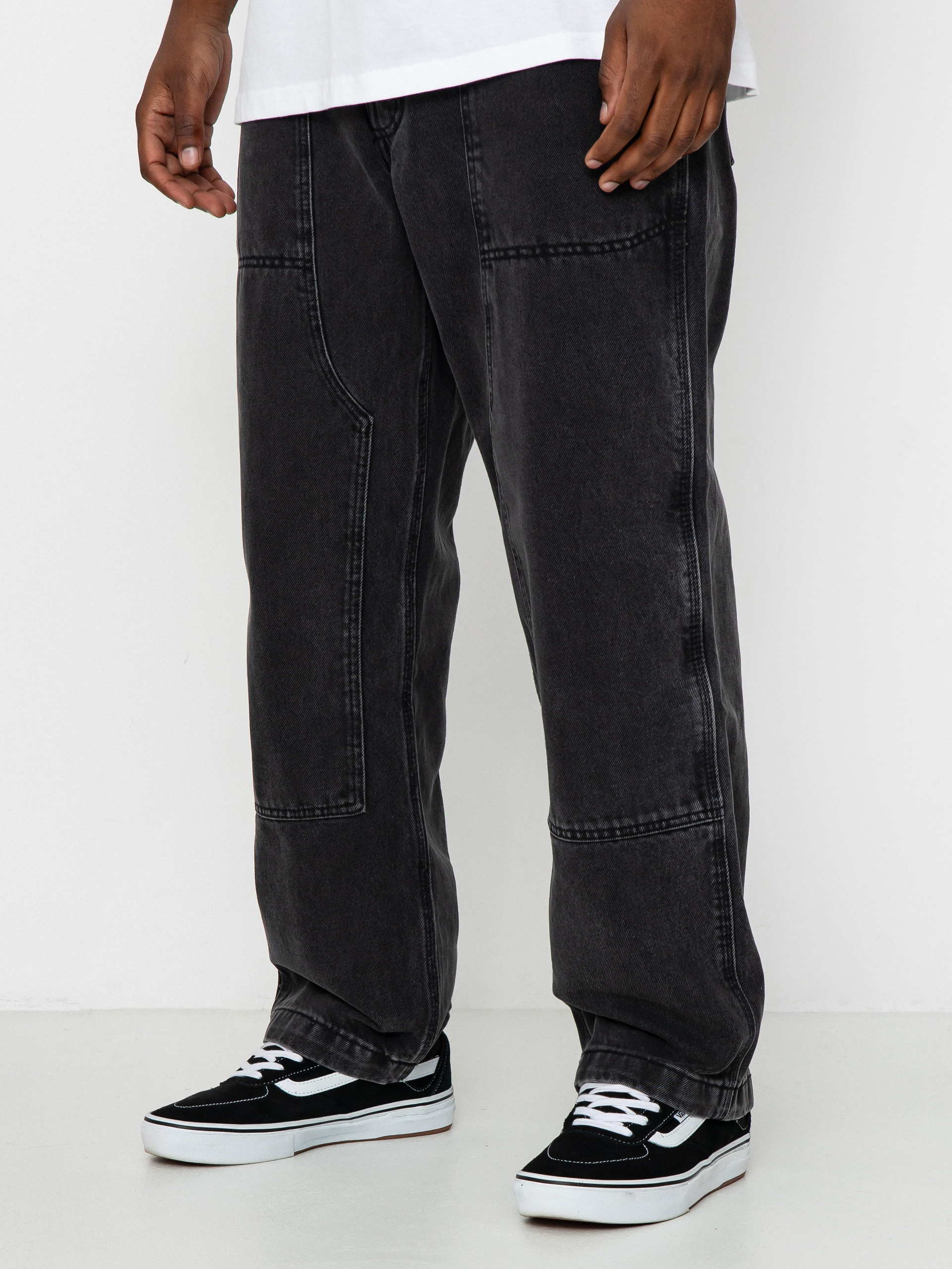 Kalhoty Vans Skate Loose Utility Denim (pirate black)