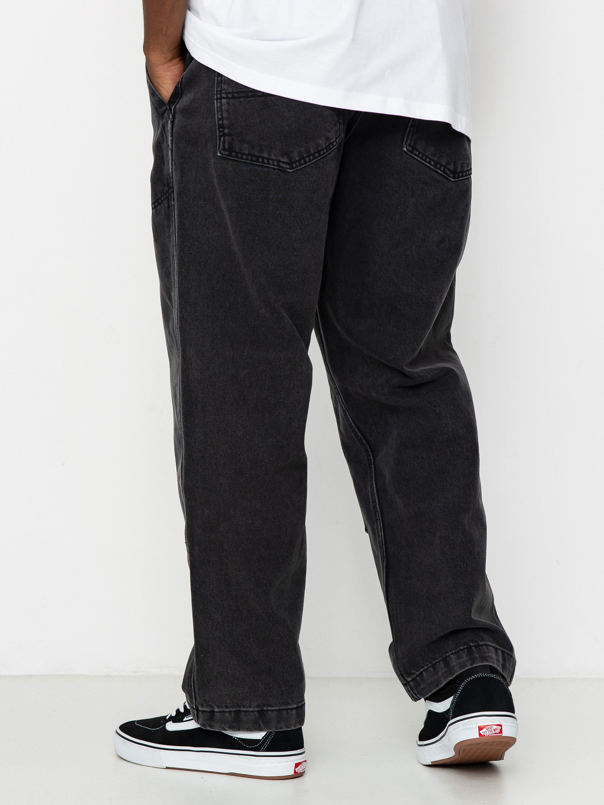 Kalhoty Vans Skate Loose Utility Denim (pirate black)