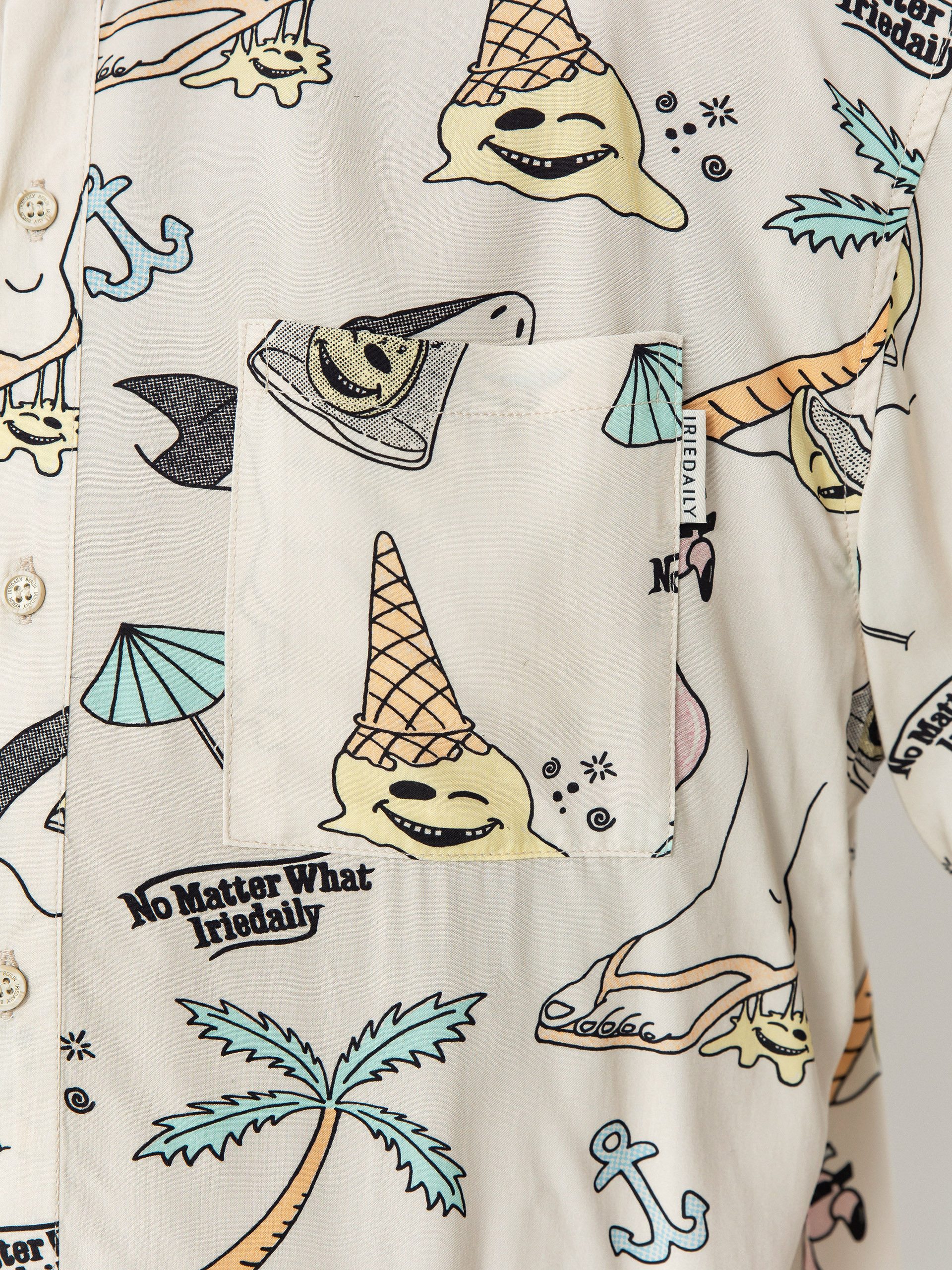 Košile Iriedaily Resort (beach)