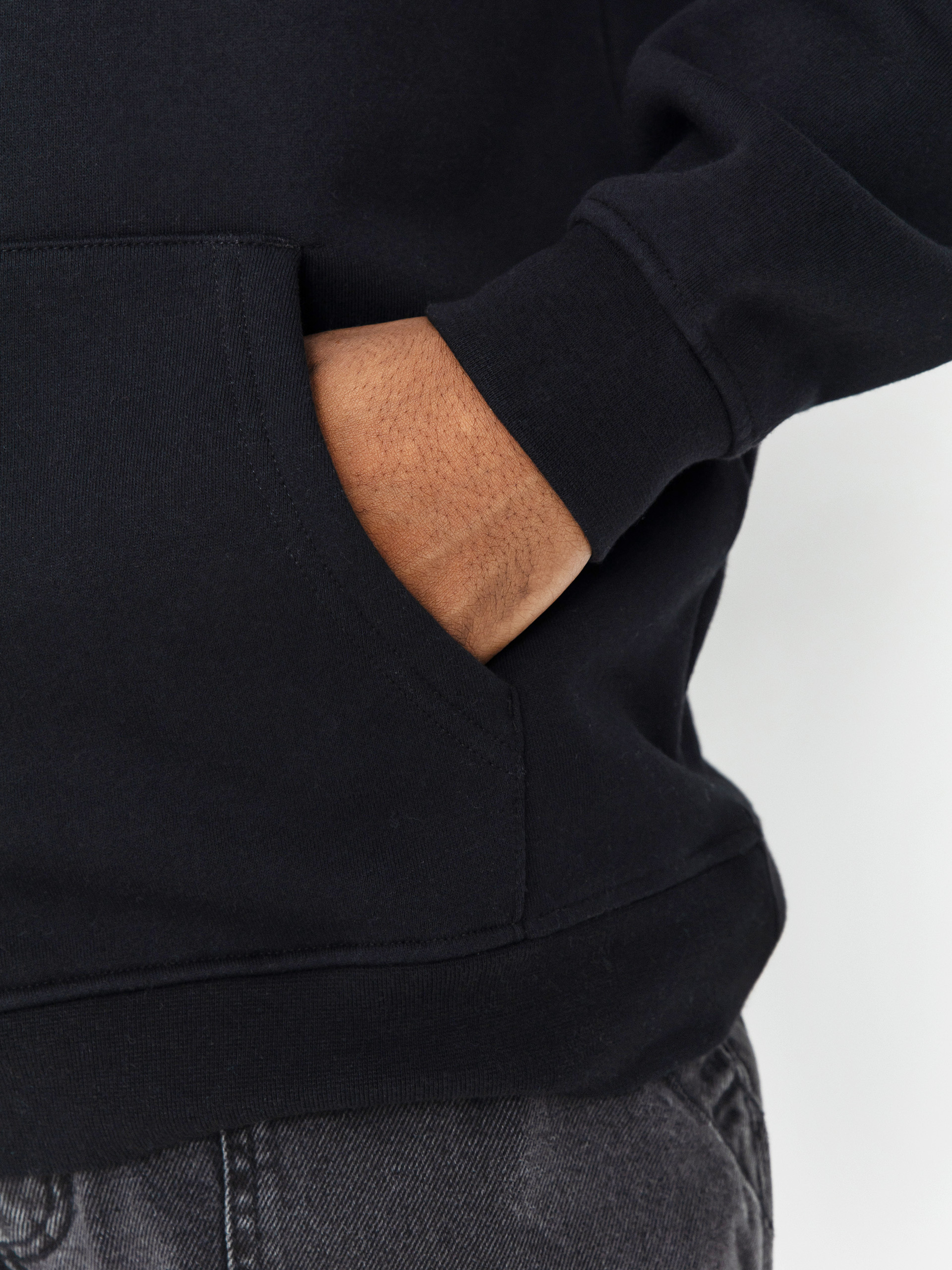 Mikina s kapucí Santa Cruz Knibbs Invasion Hand HD (black)