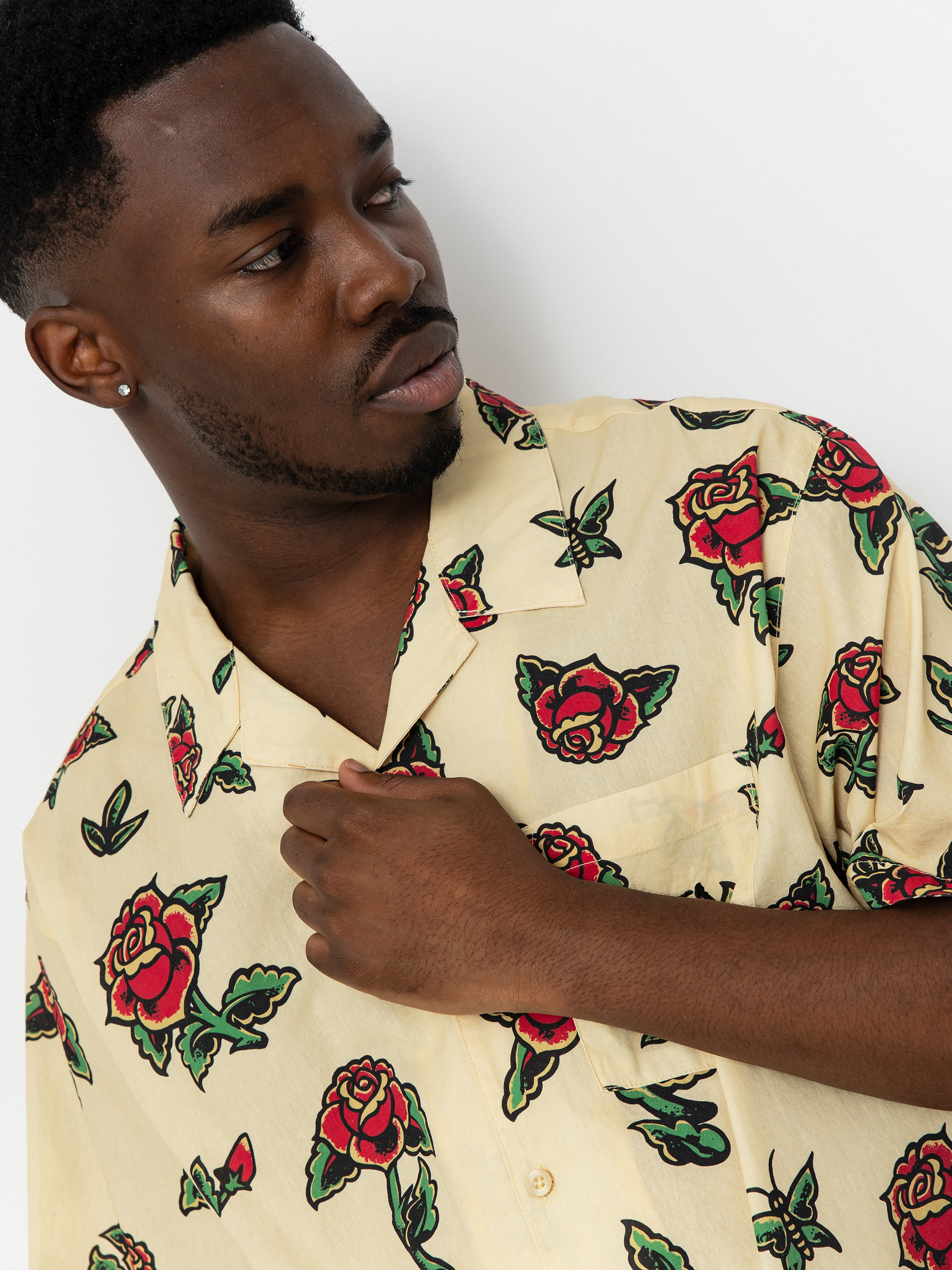 Košile Santa Cruz Flash Roses Shirt (flash roses)