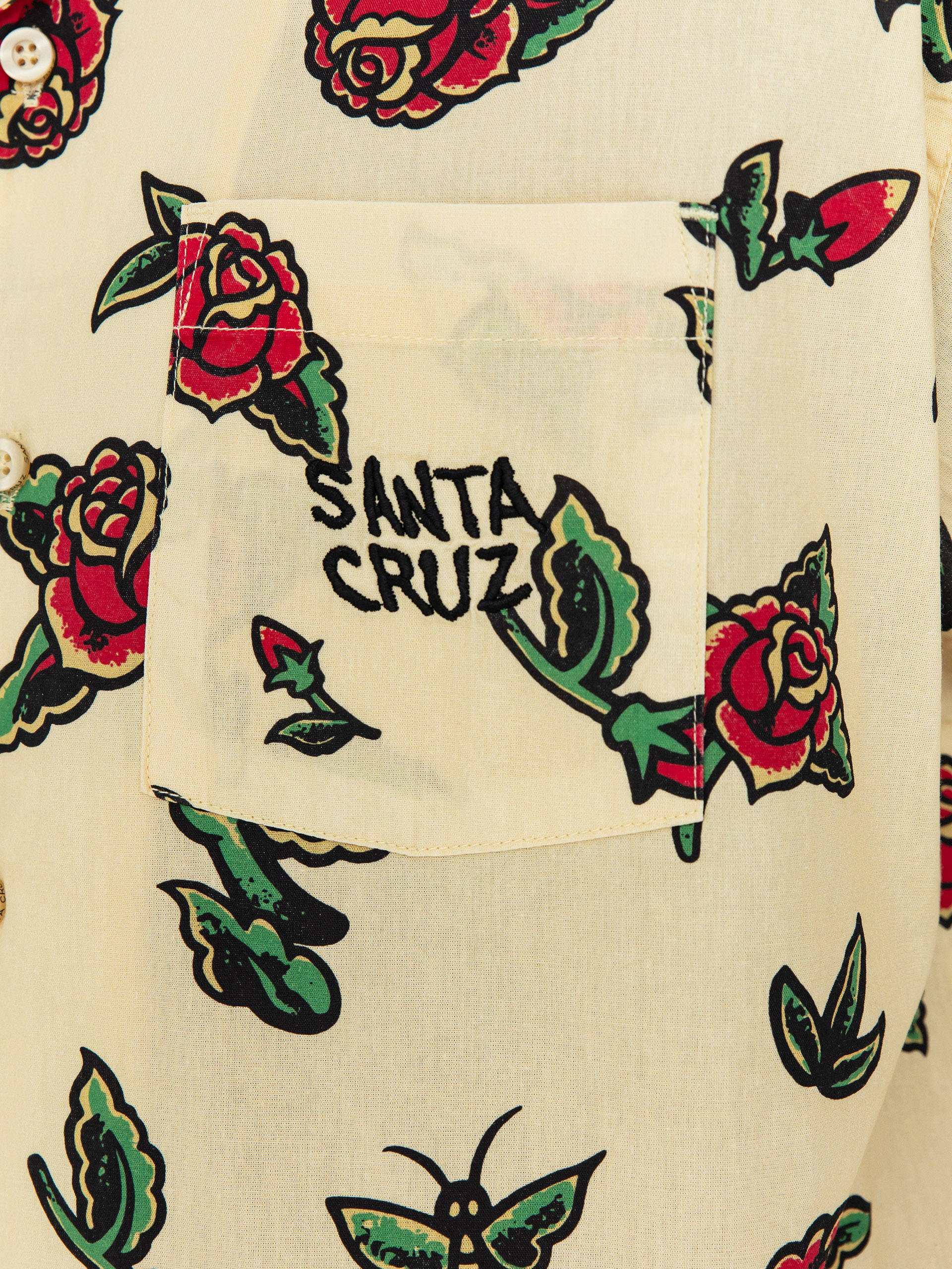 Košile Santa Cruz Flash Roses Shirt (flash roses)