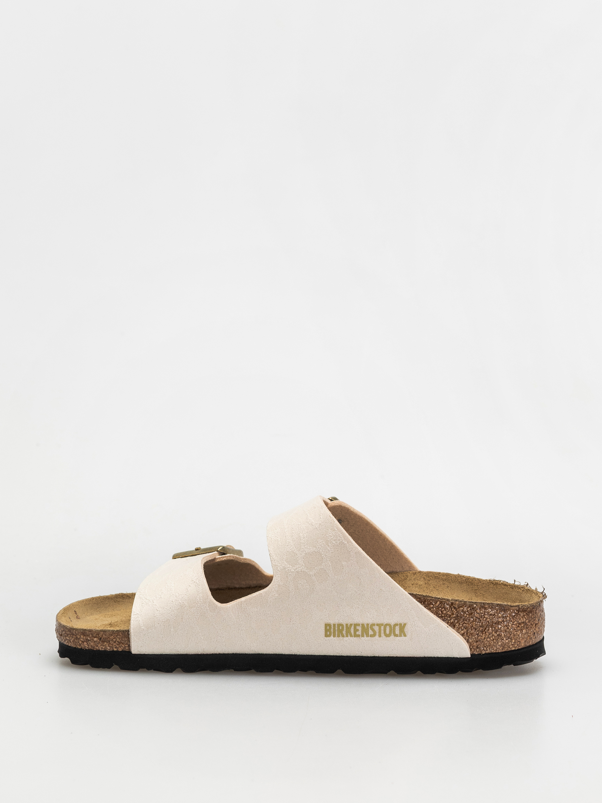 Plážovky Birkenstock Arizona Synthetics Narrow Wmn (leo eggshell)