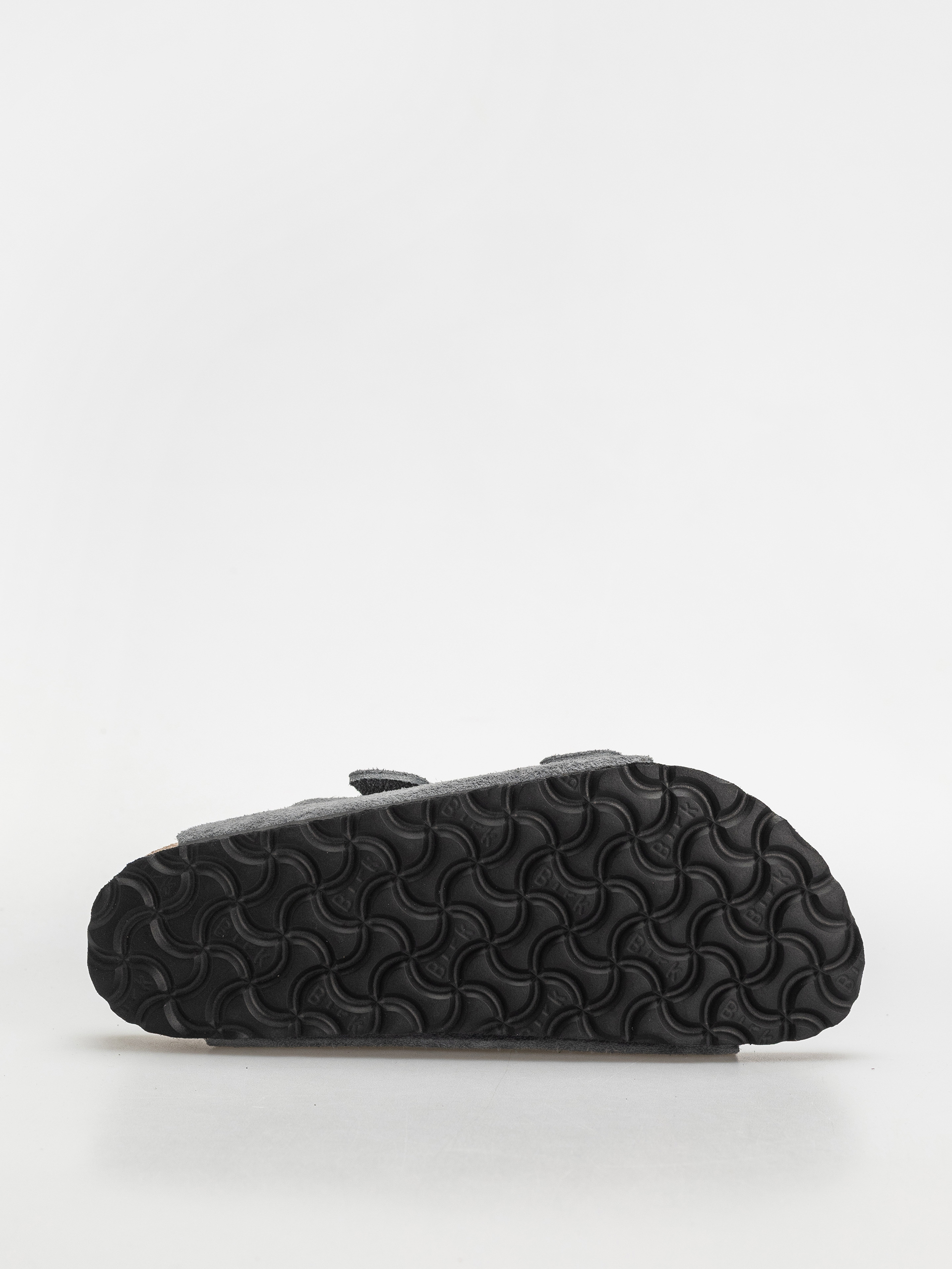 Plážovky Birkenstock Arizona Suede Leather Narrow Wmn (basalt gray)