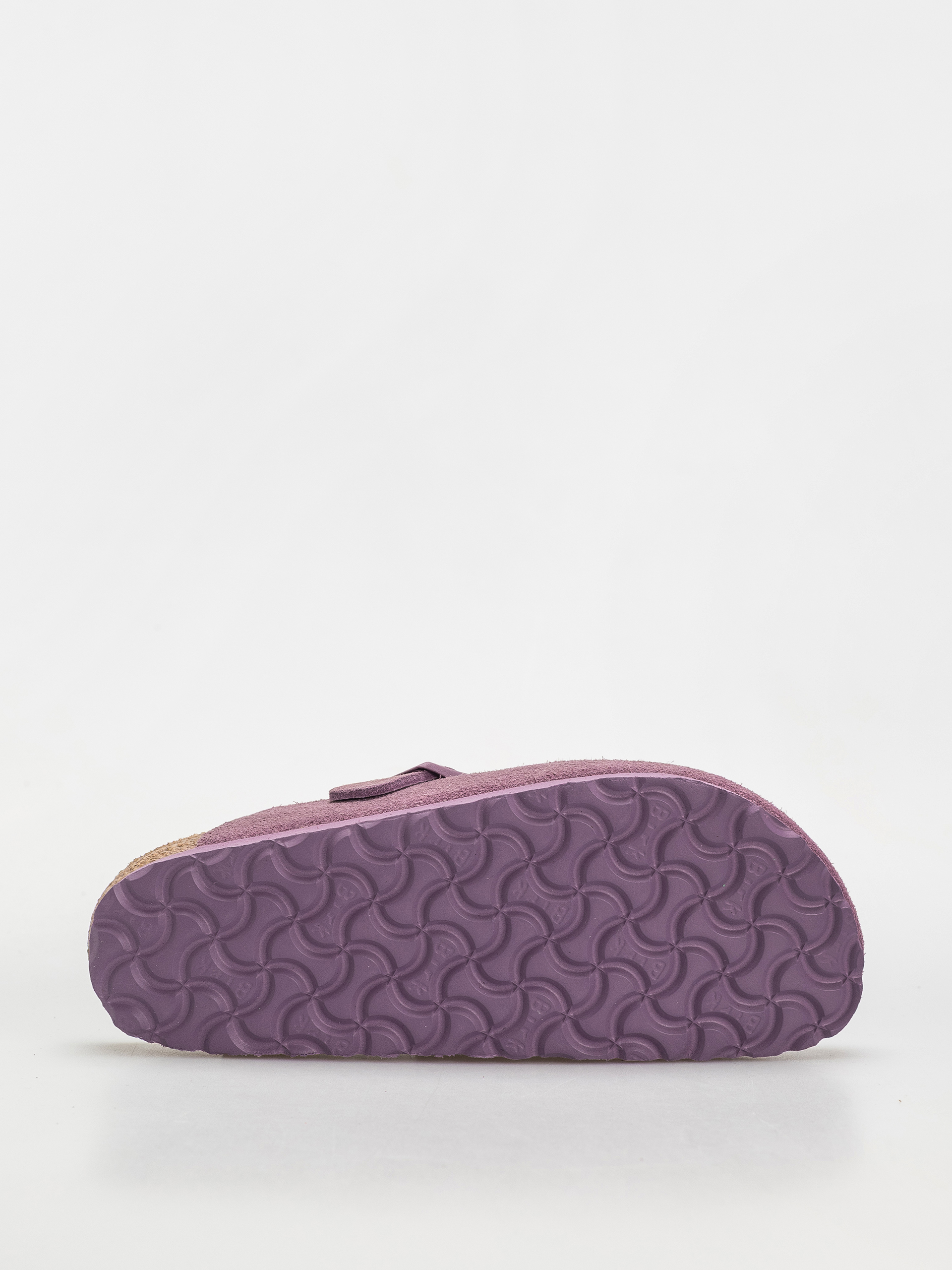 Plážovky Birkenstock Boston Suede Leather Narrow Wmn (mauve)