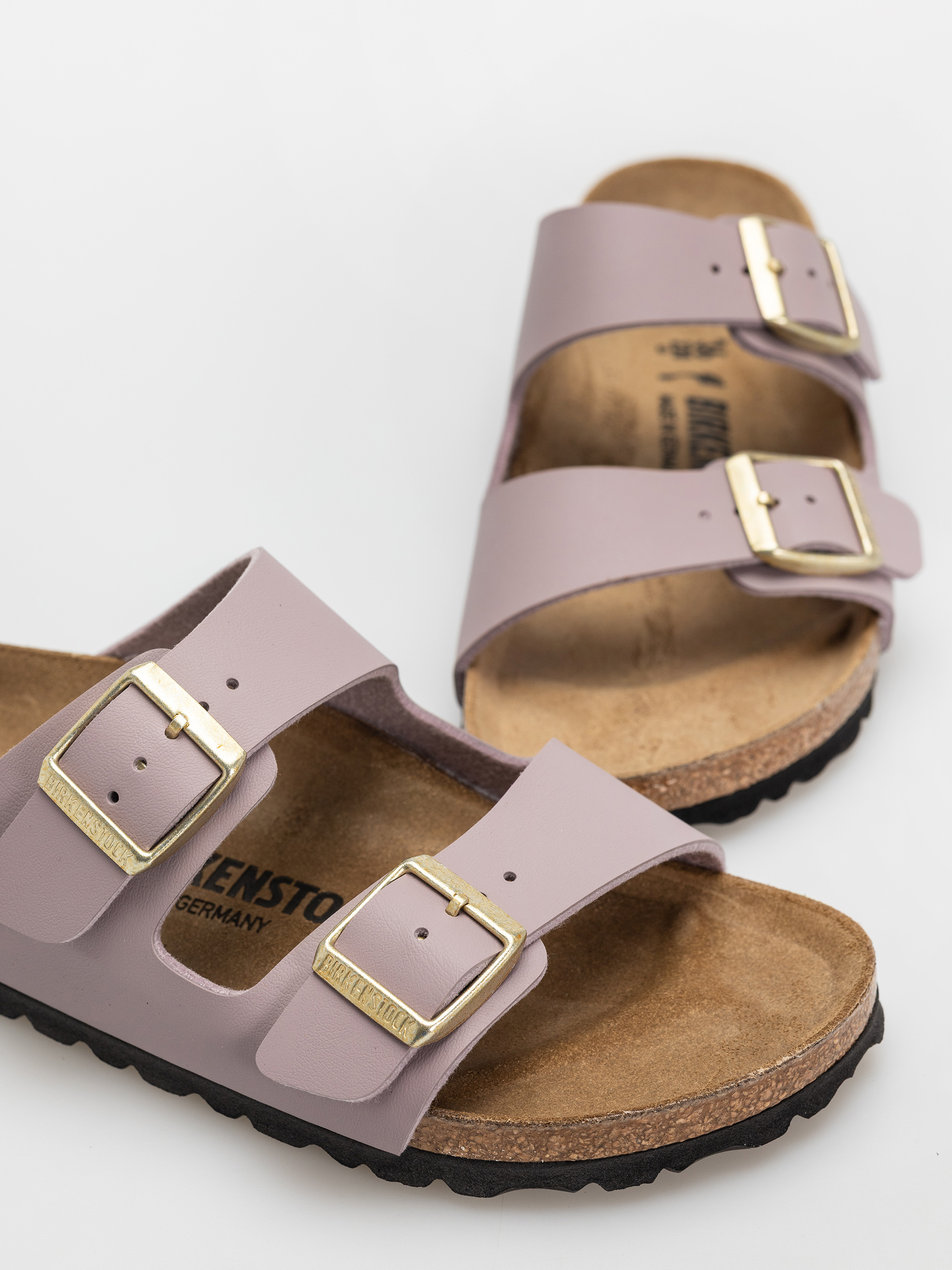 Plážovky Birkenstock Arizona Briko Flor Narrow Wmn (faded purple)