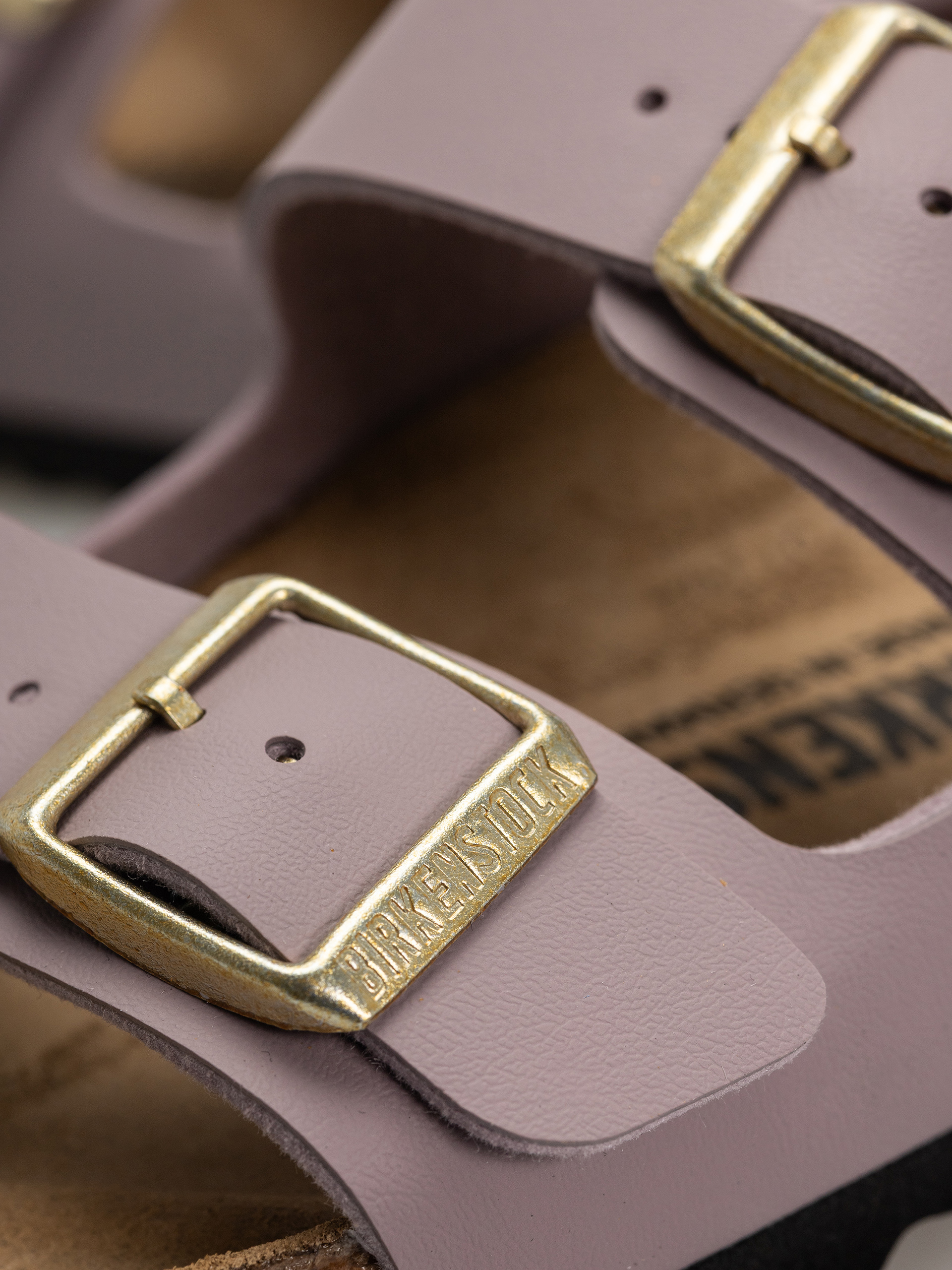 Plážovky Birkenstock Arizona Briko Flor Narrow Wmn (faded purple)