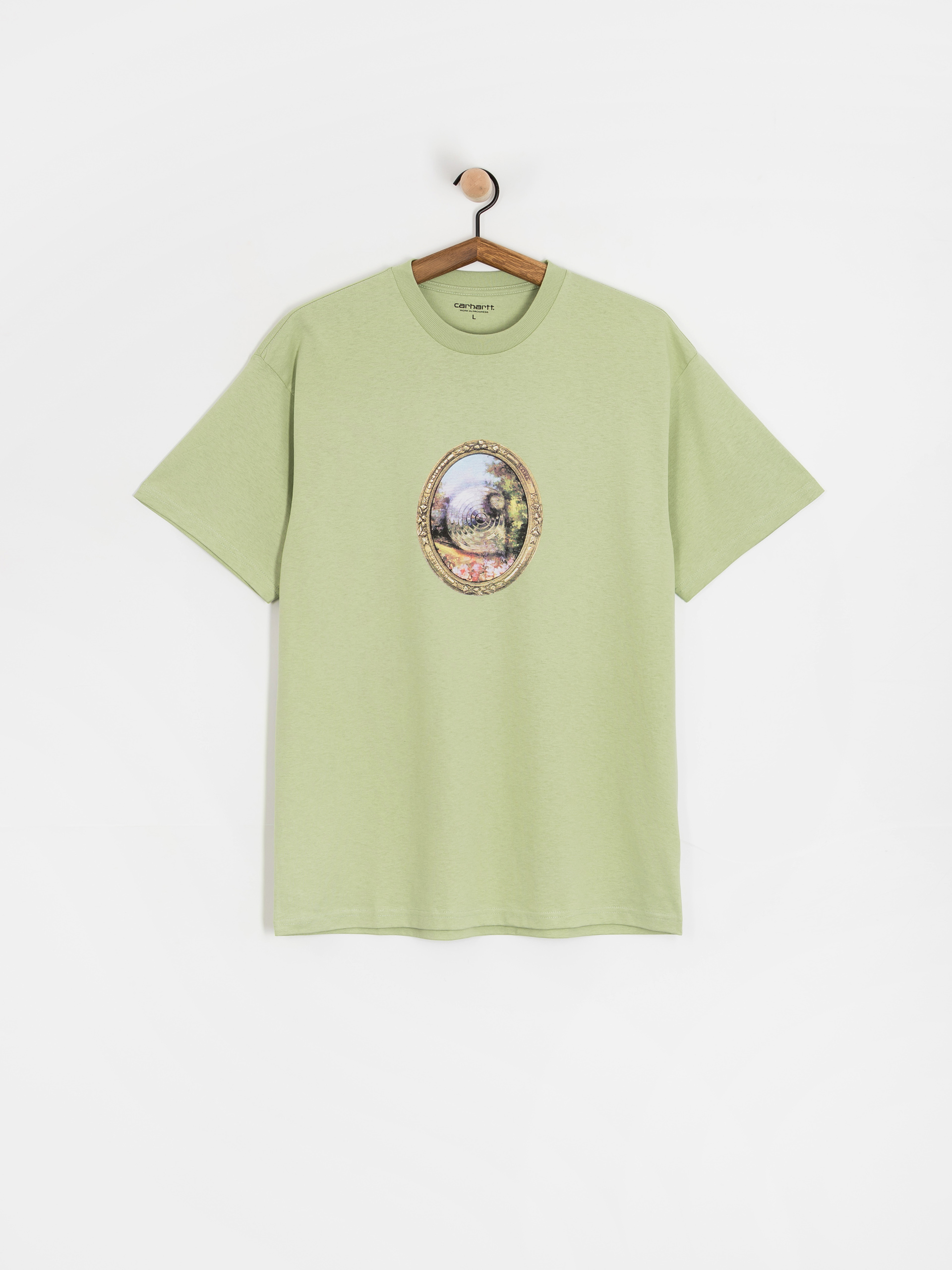 Tričko Carhartt WIP Mirror (pale olive)