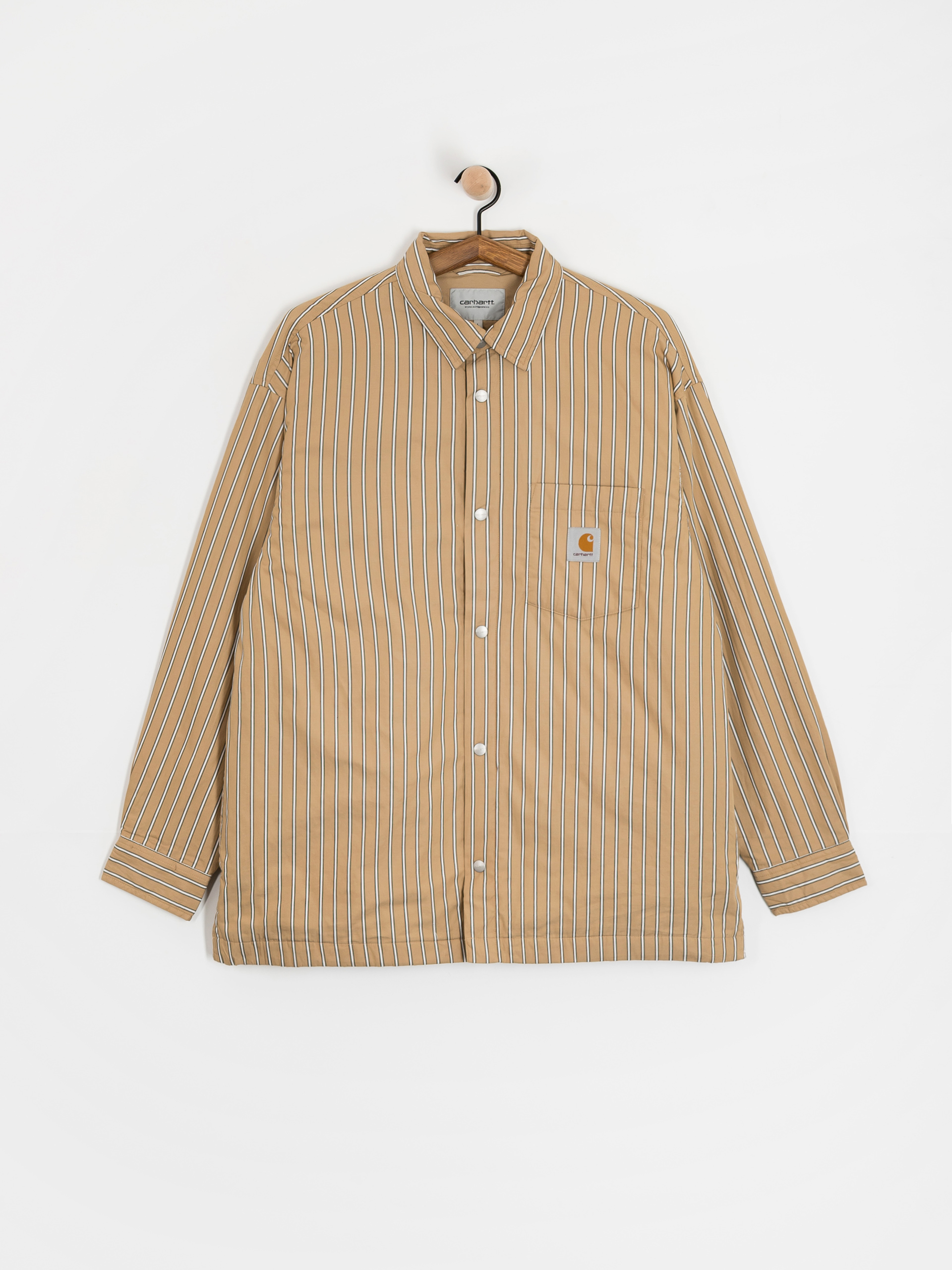 Bunda Carhartt WIP Grimsby (grimsby stripe/dusty h brown)