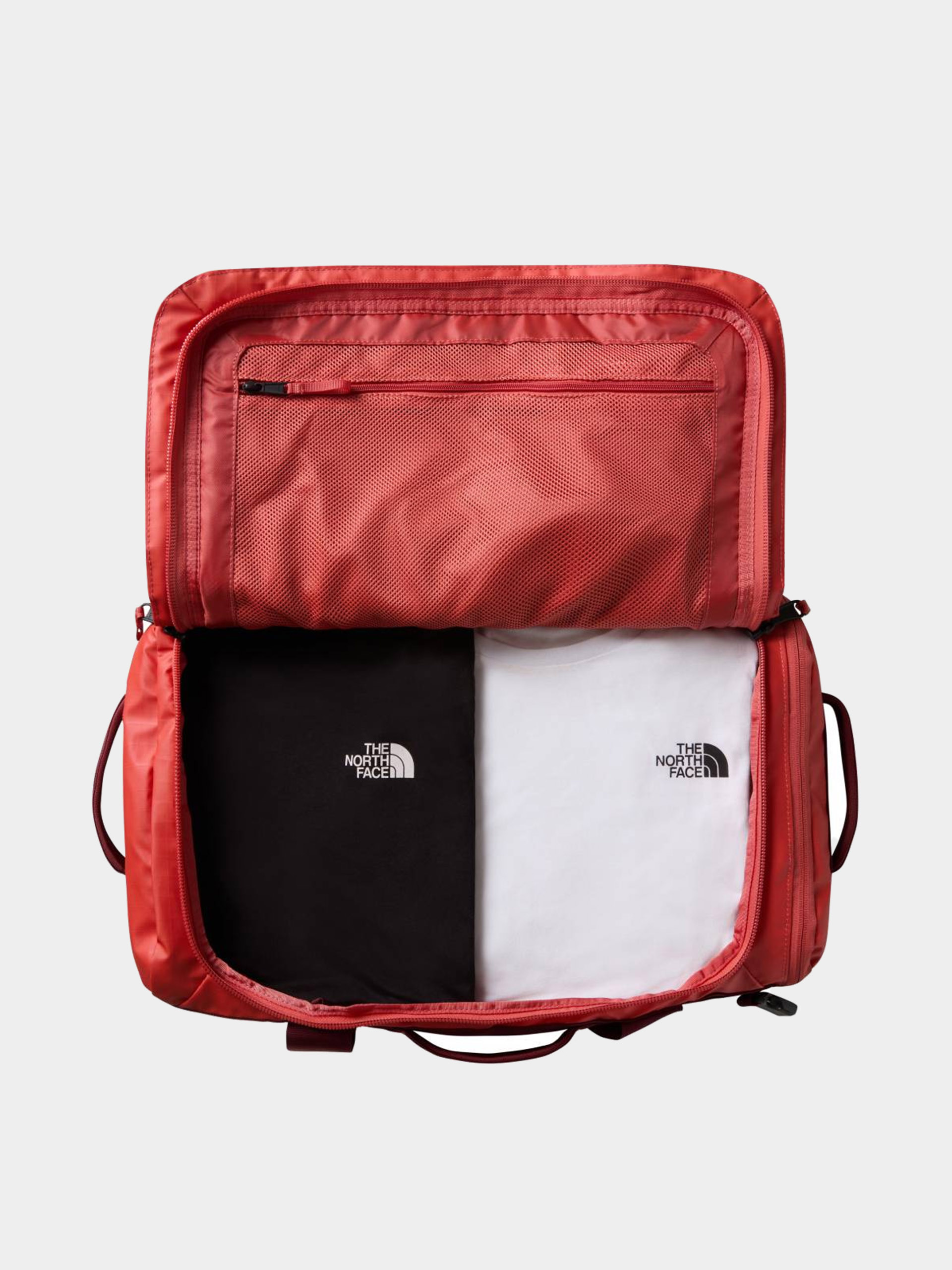 Taška The North Face Base Camp Voyager Duffel 42L (mars dust/sumac)
